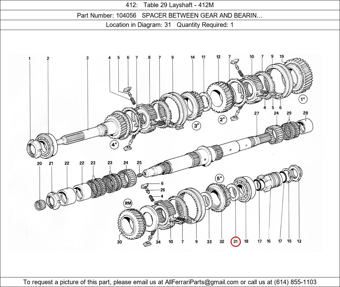 Ferrari Part 104056