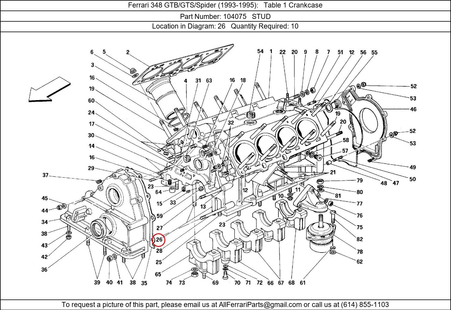 Ferrari Part 104075