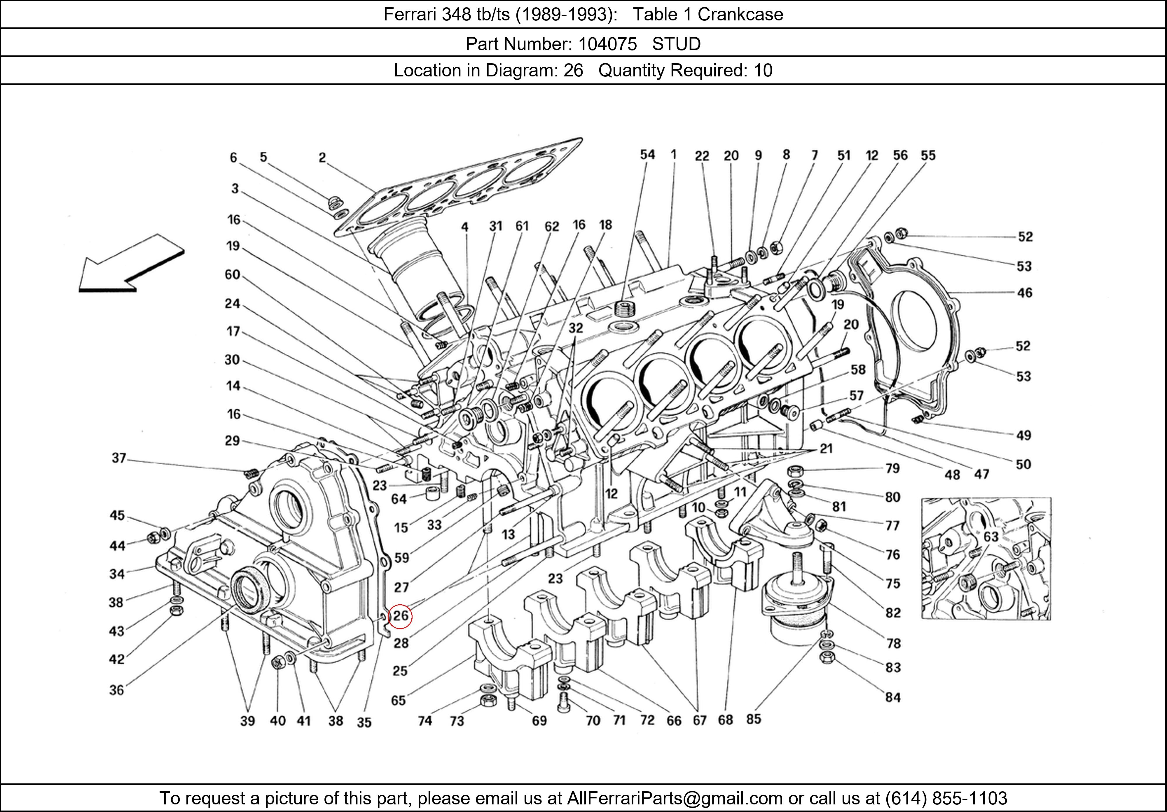 Ferrari Part 104075