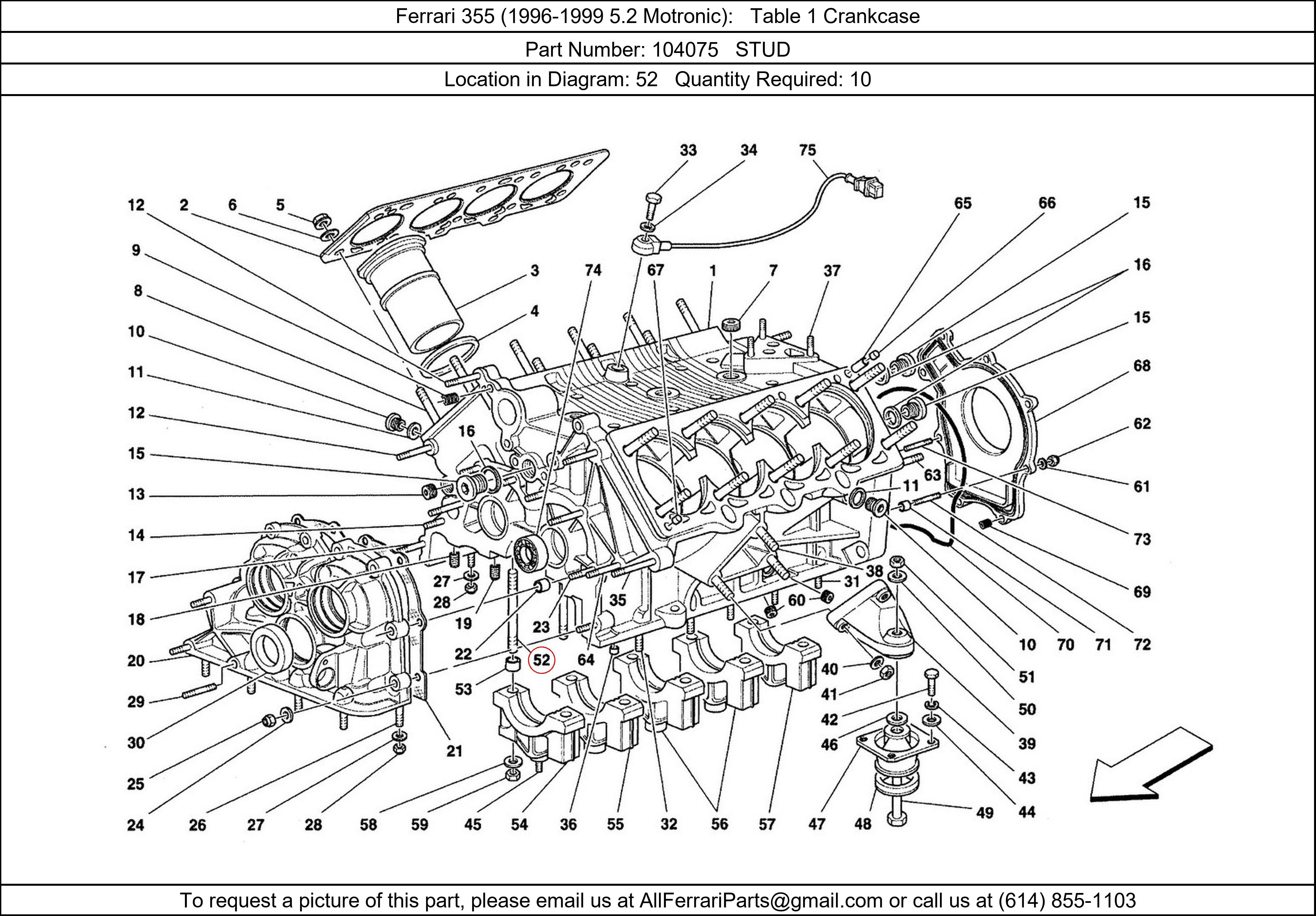 Ferrari Part 104075