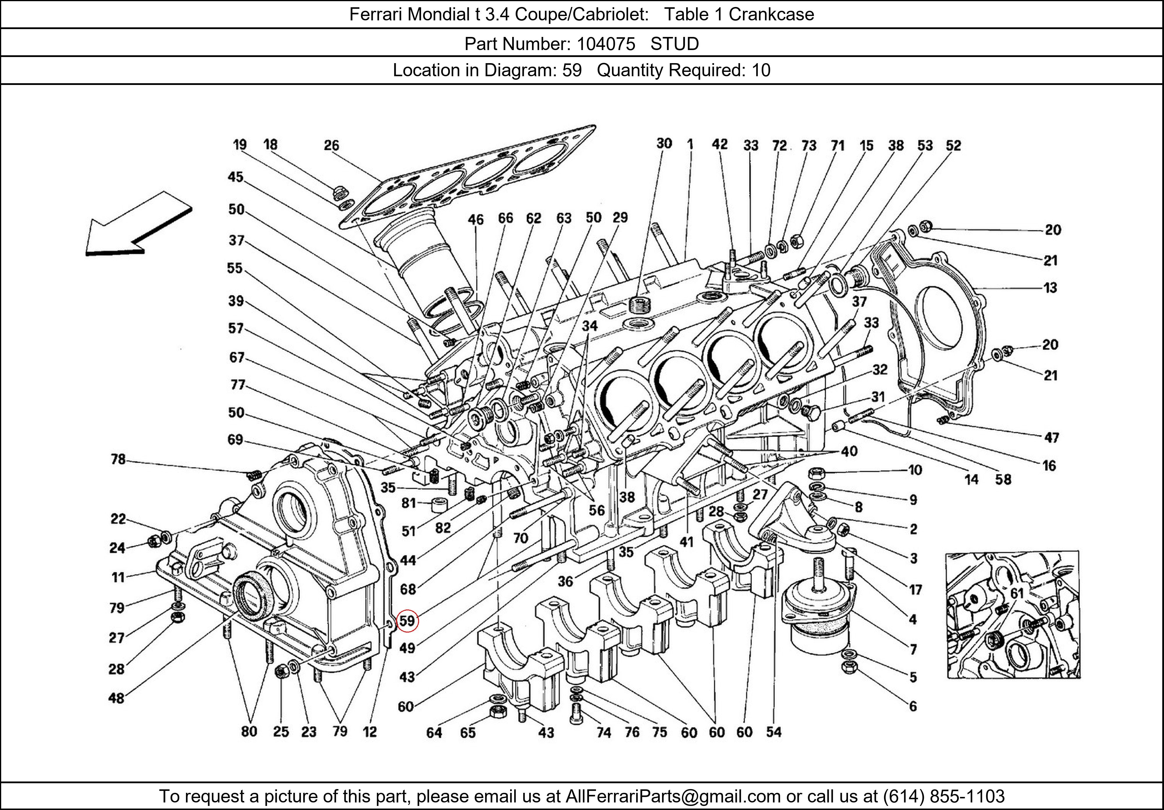 Ferrari Part 104075