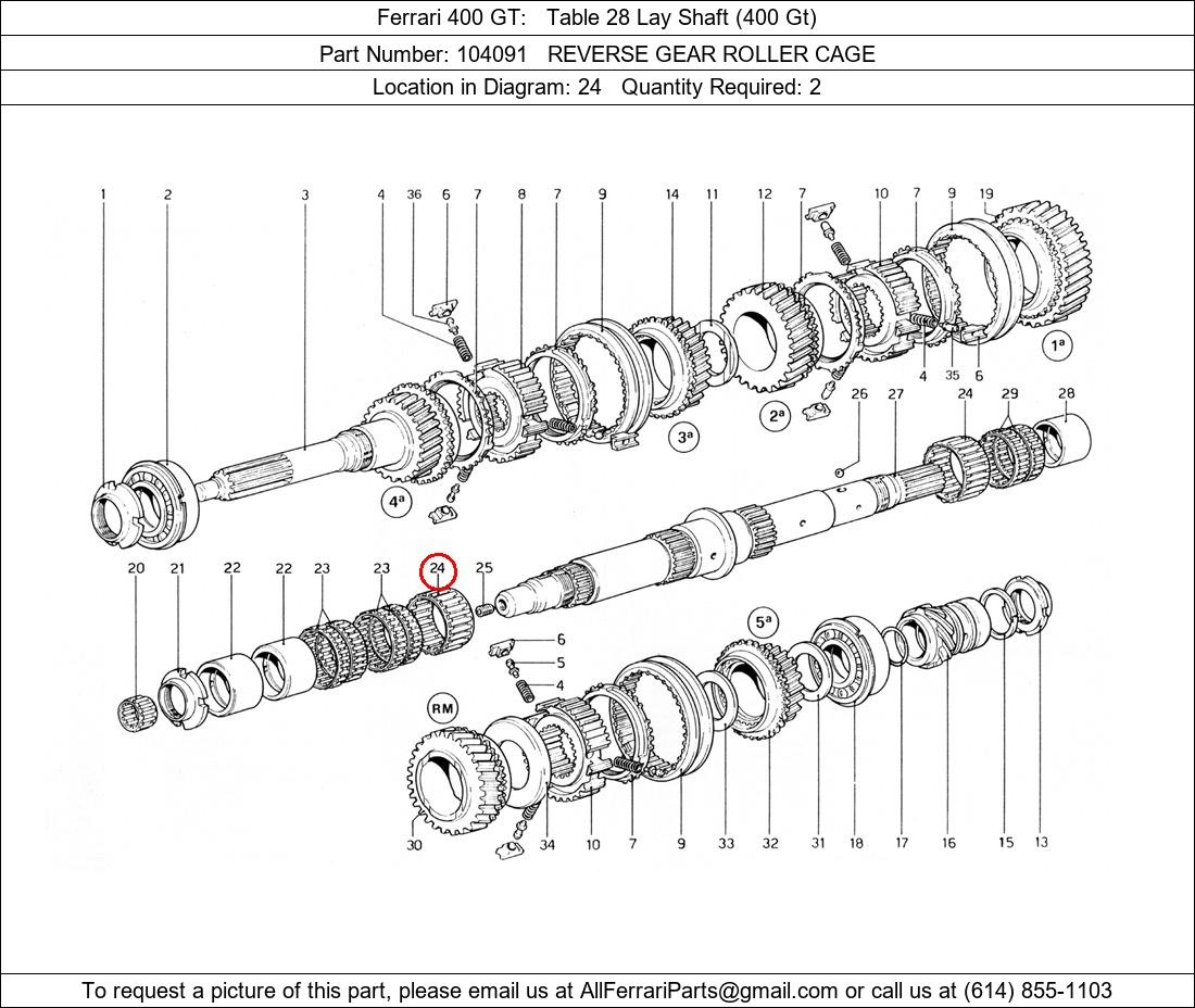 Ferrari Part 104091