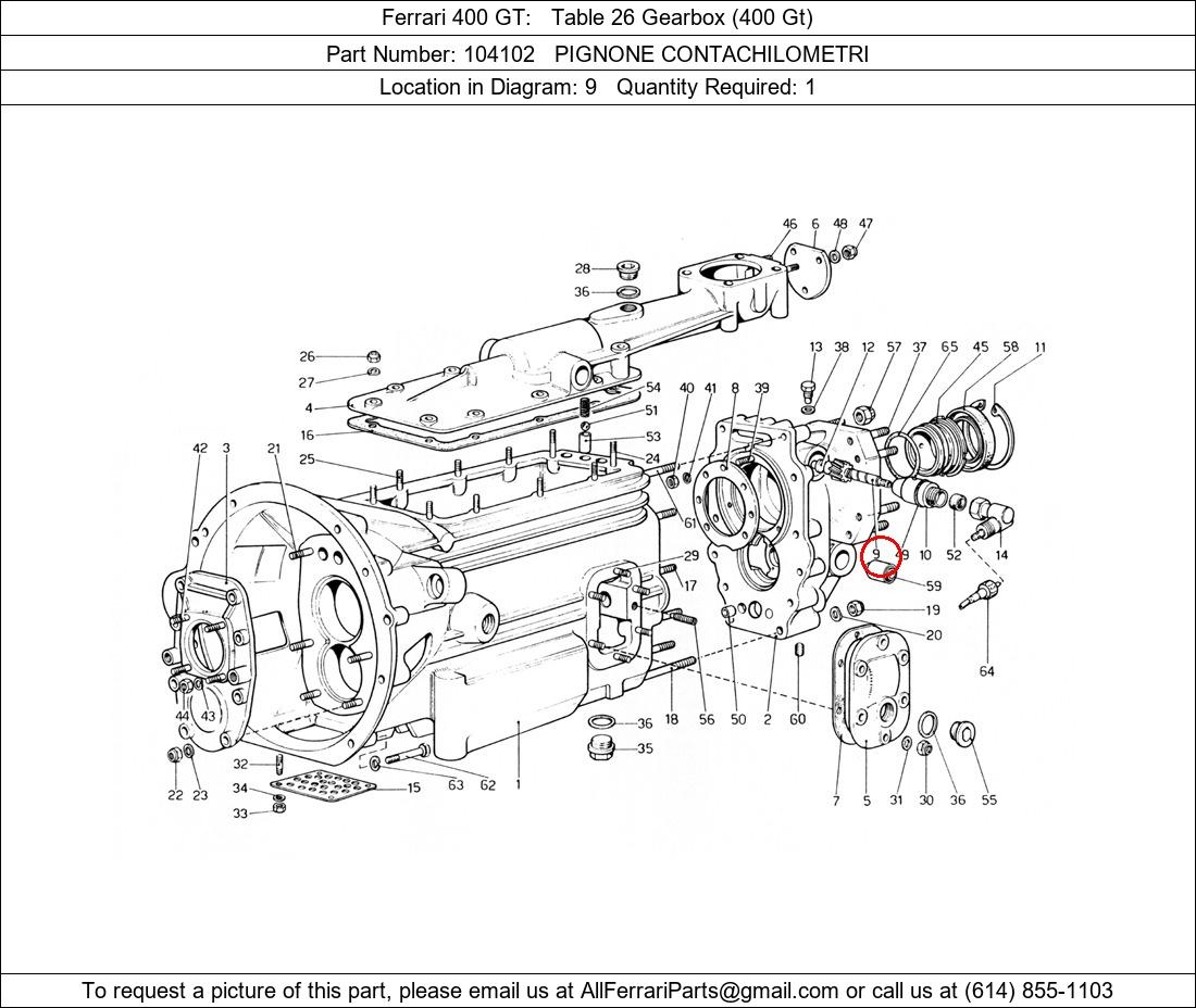 Ferrari Part 104102