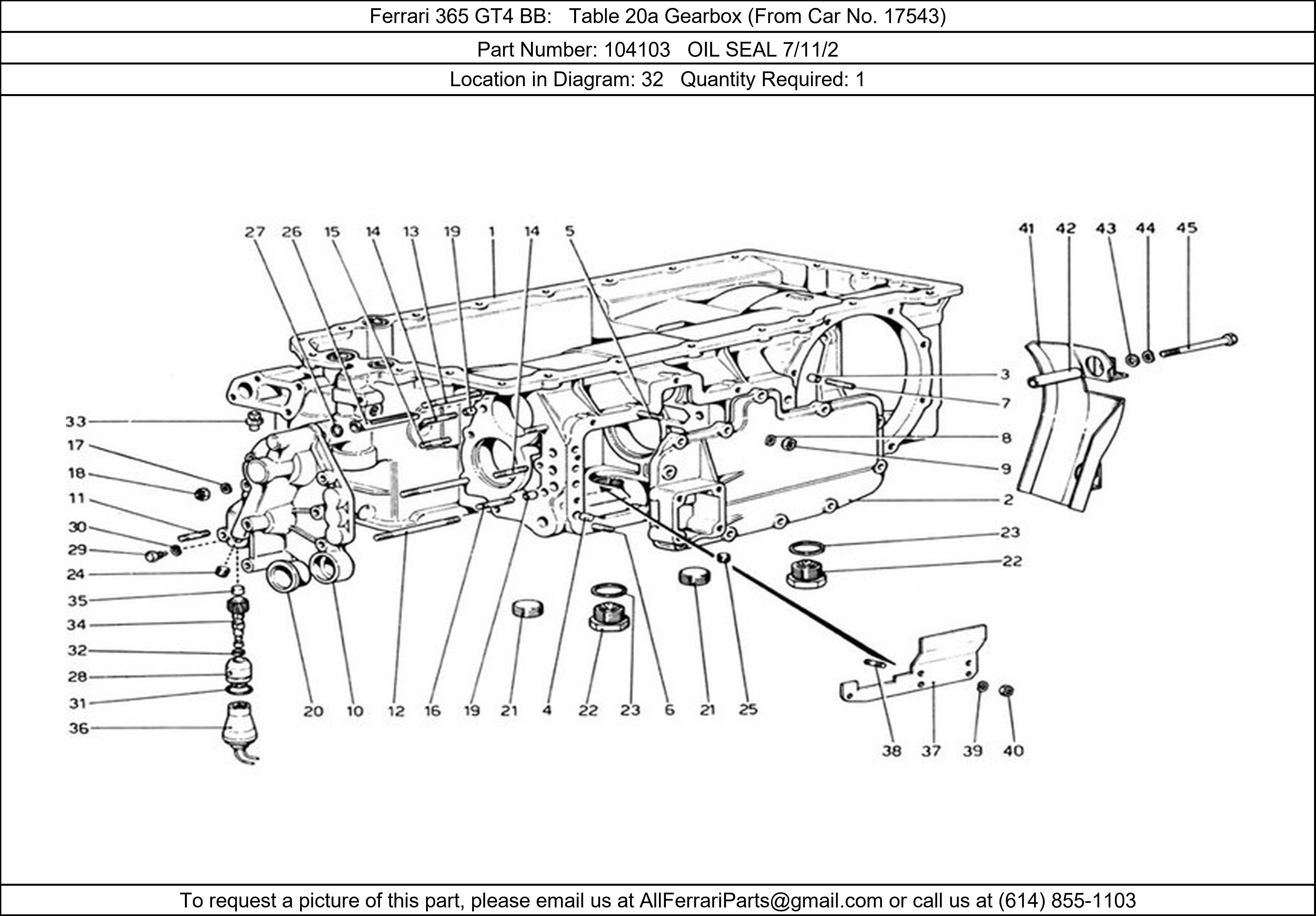 Ferrari Part 104103