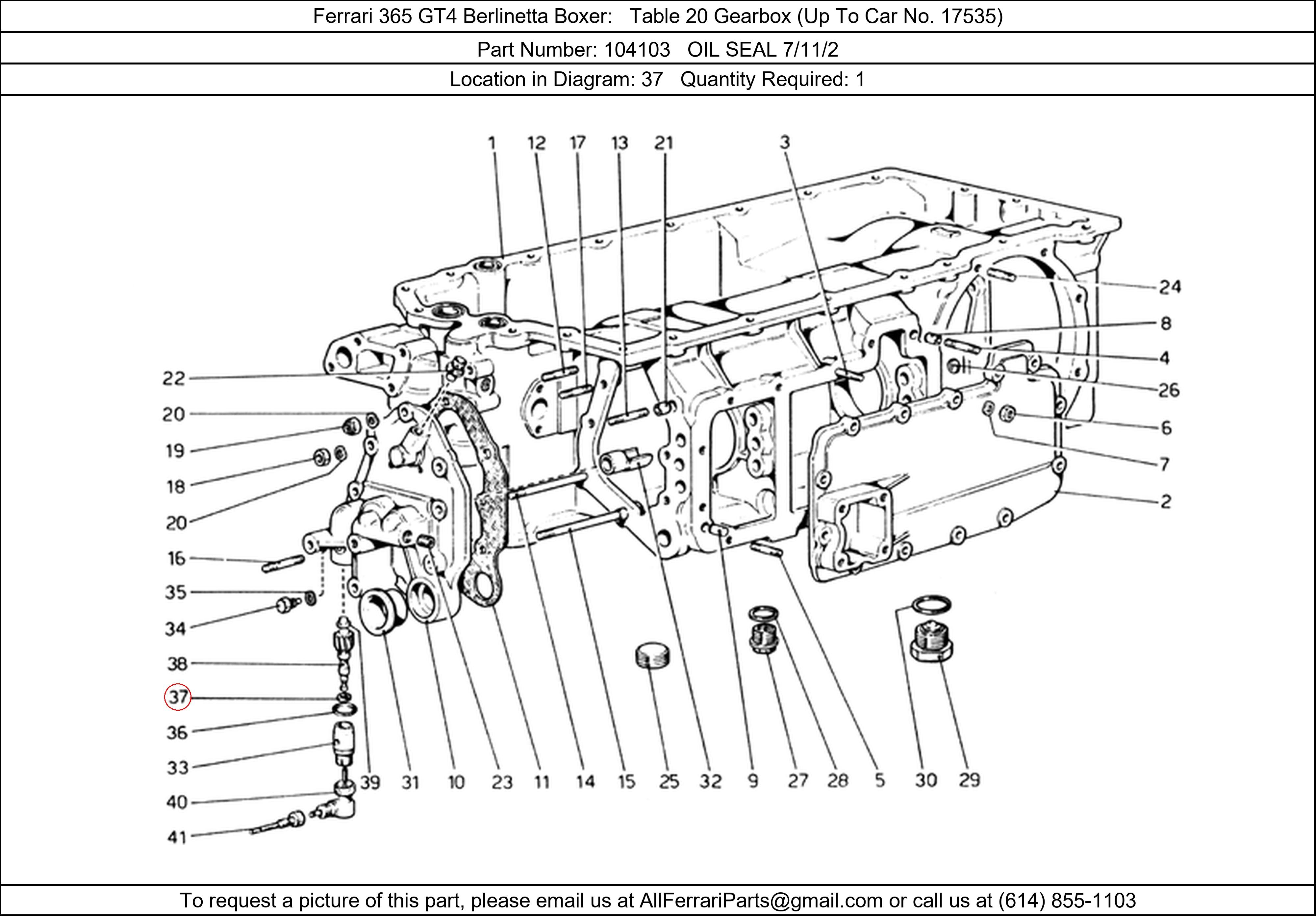 Ferrari Part 104103