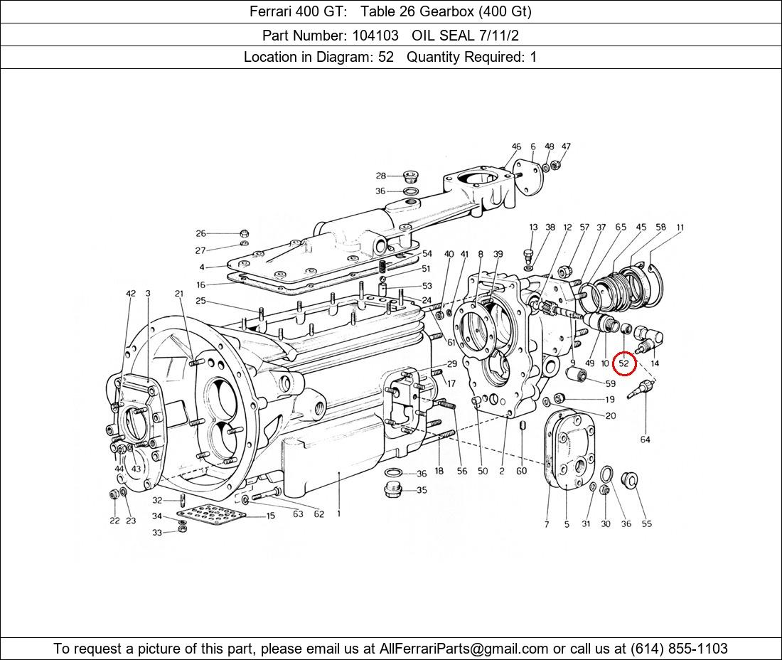 Ferrari Part 104103