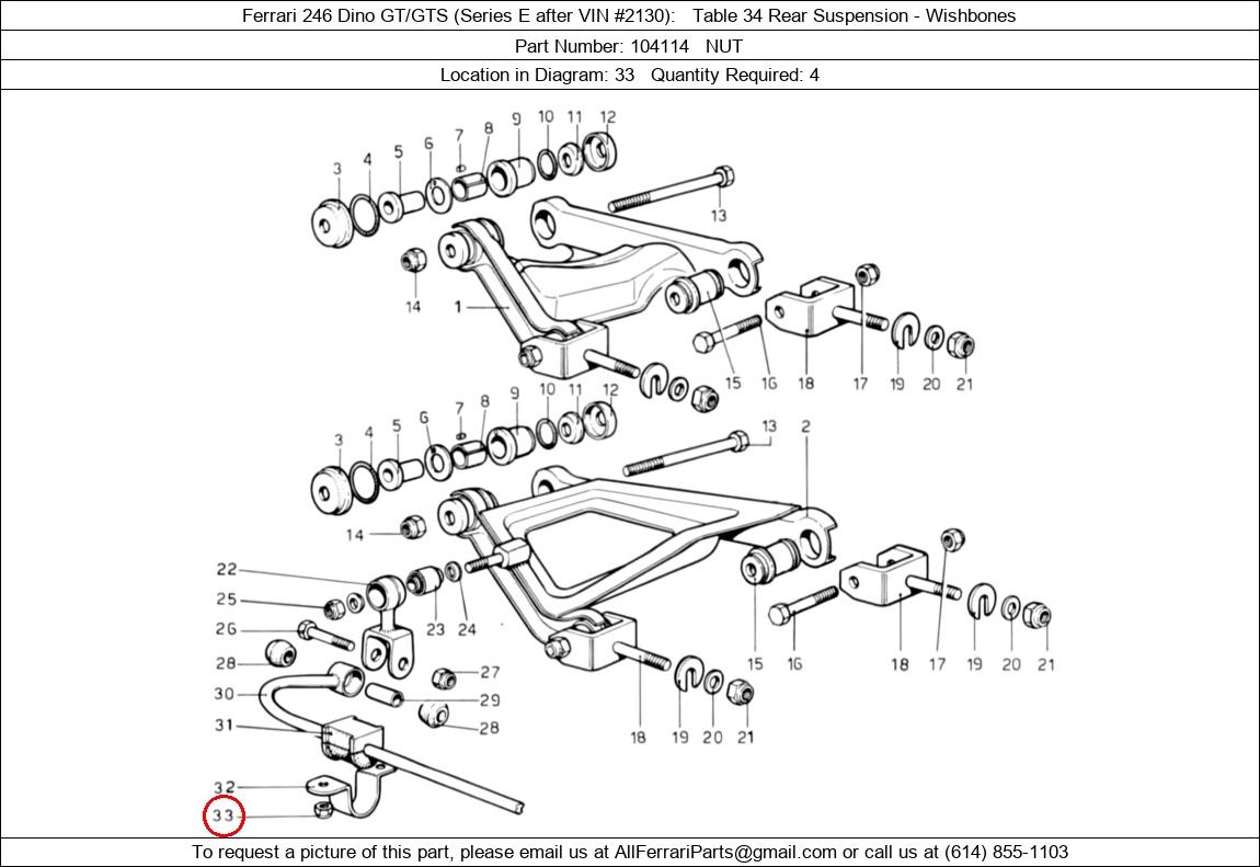 Ferrari Part 104114