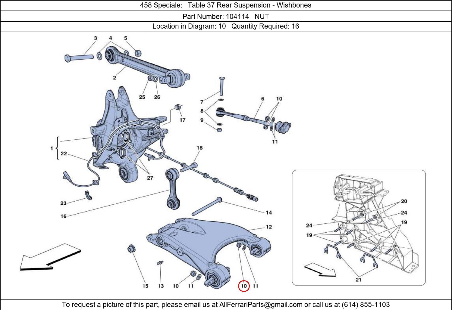 Ferrari Part 104114