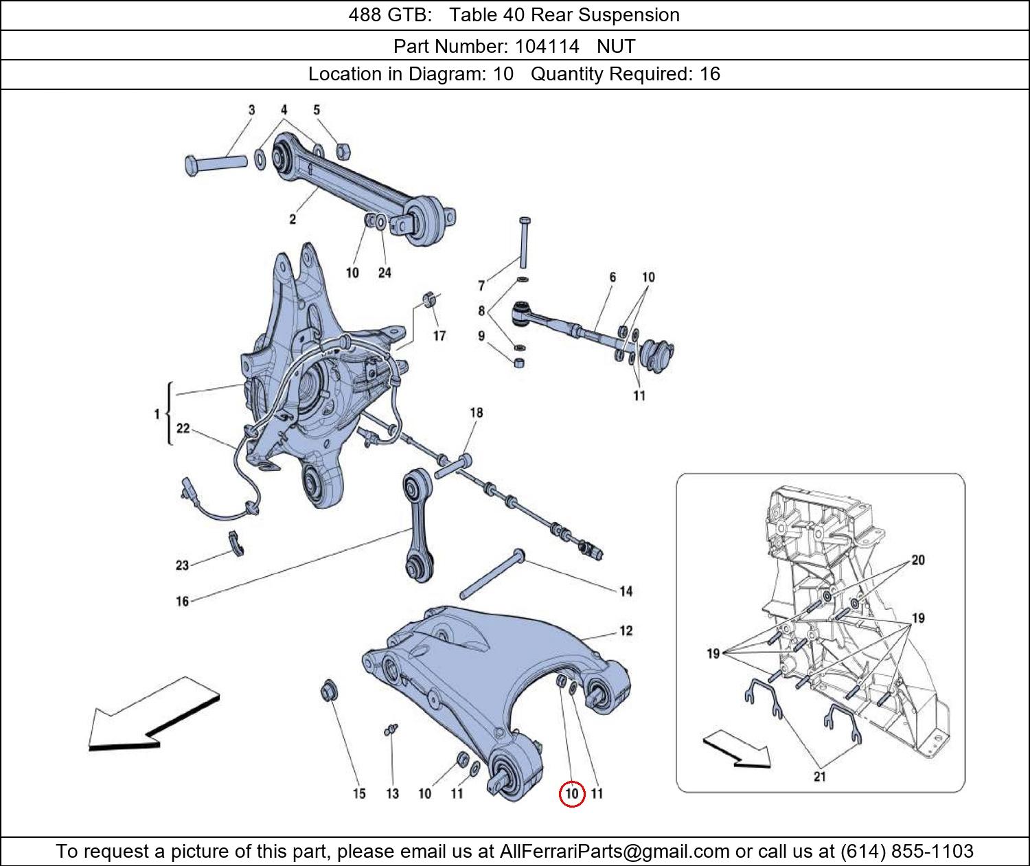 Ferrari Part 104114