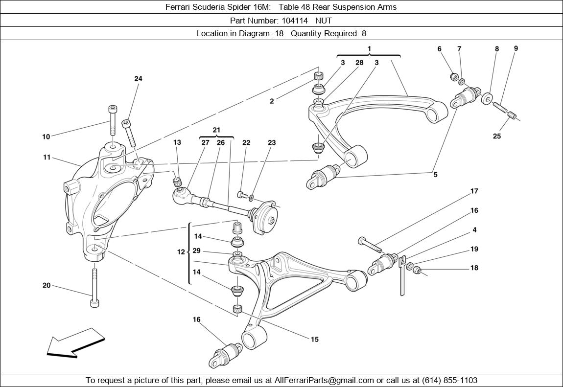 Ferrari Part 104114