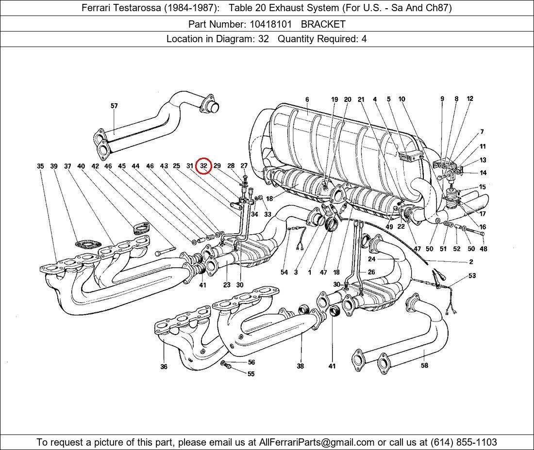 Ferrari Part 10418101