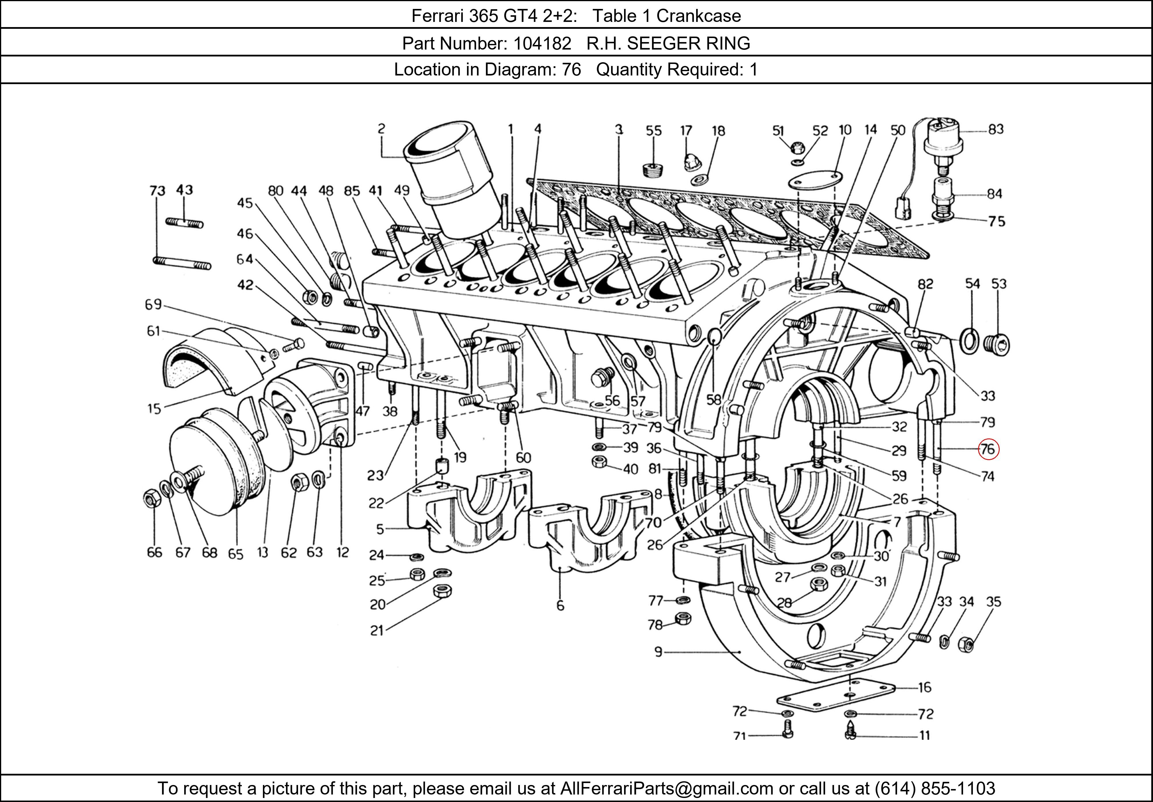 Ferrari Part 104182