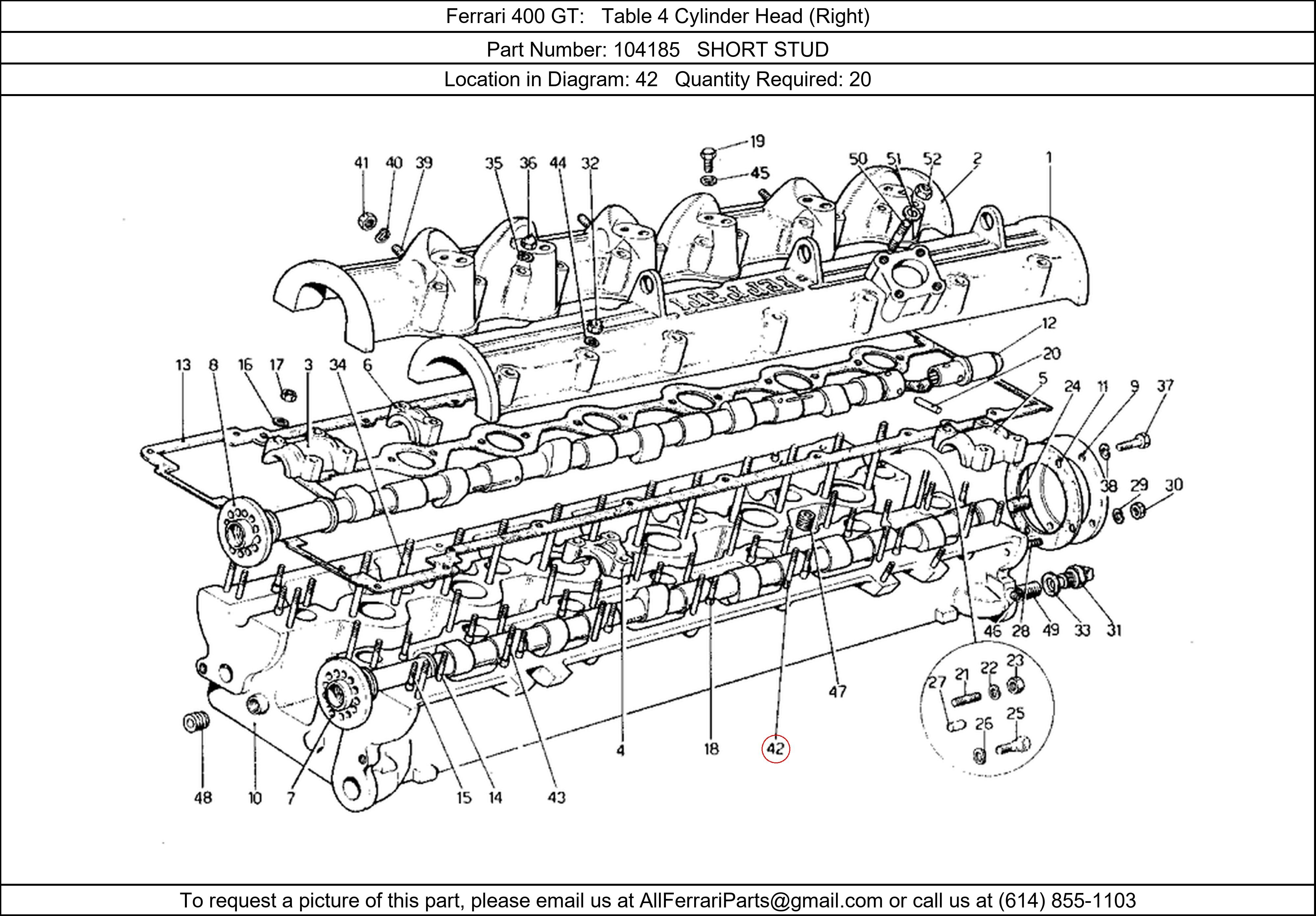 Ferrari Part 104185