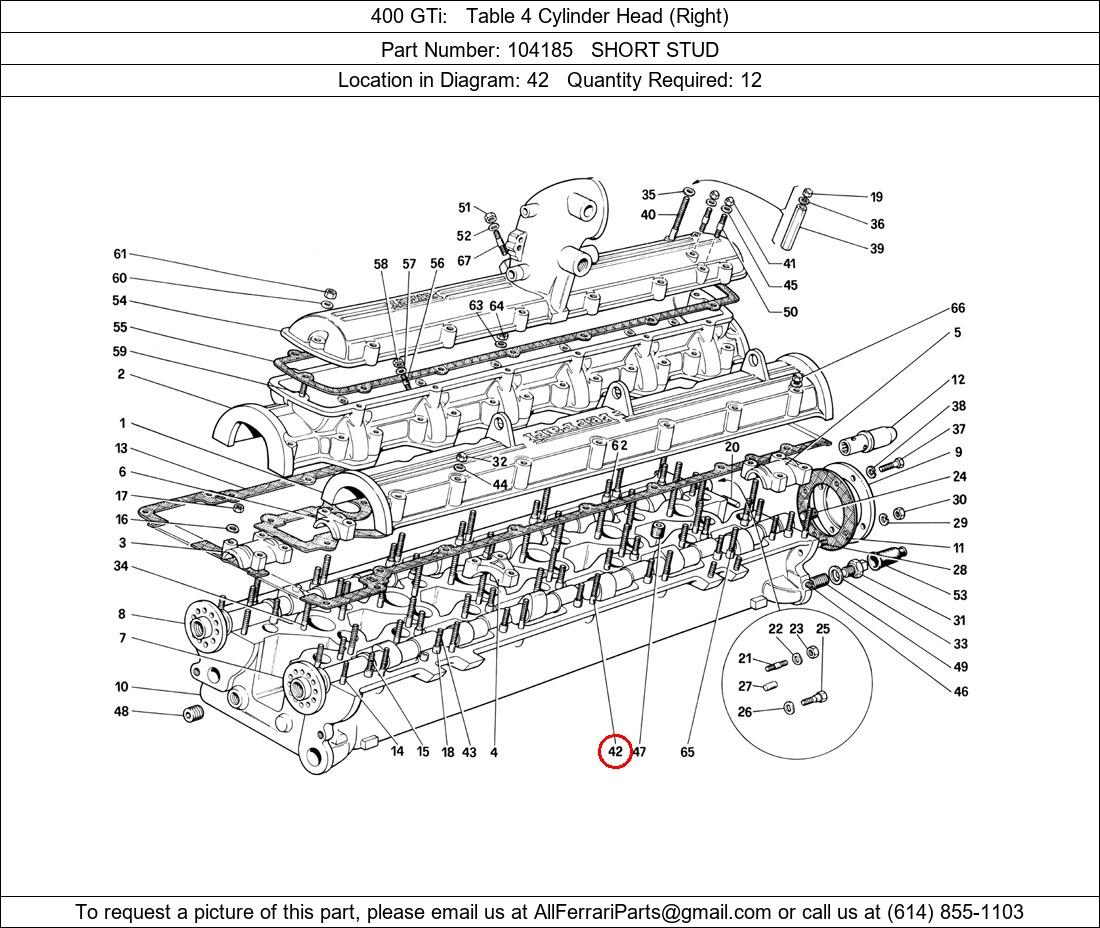 Ferrari Part 104185