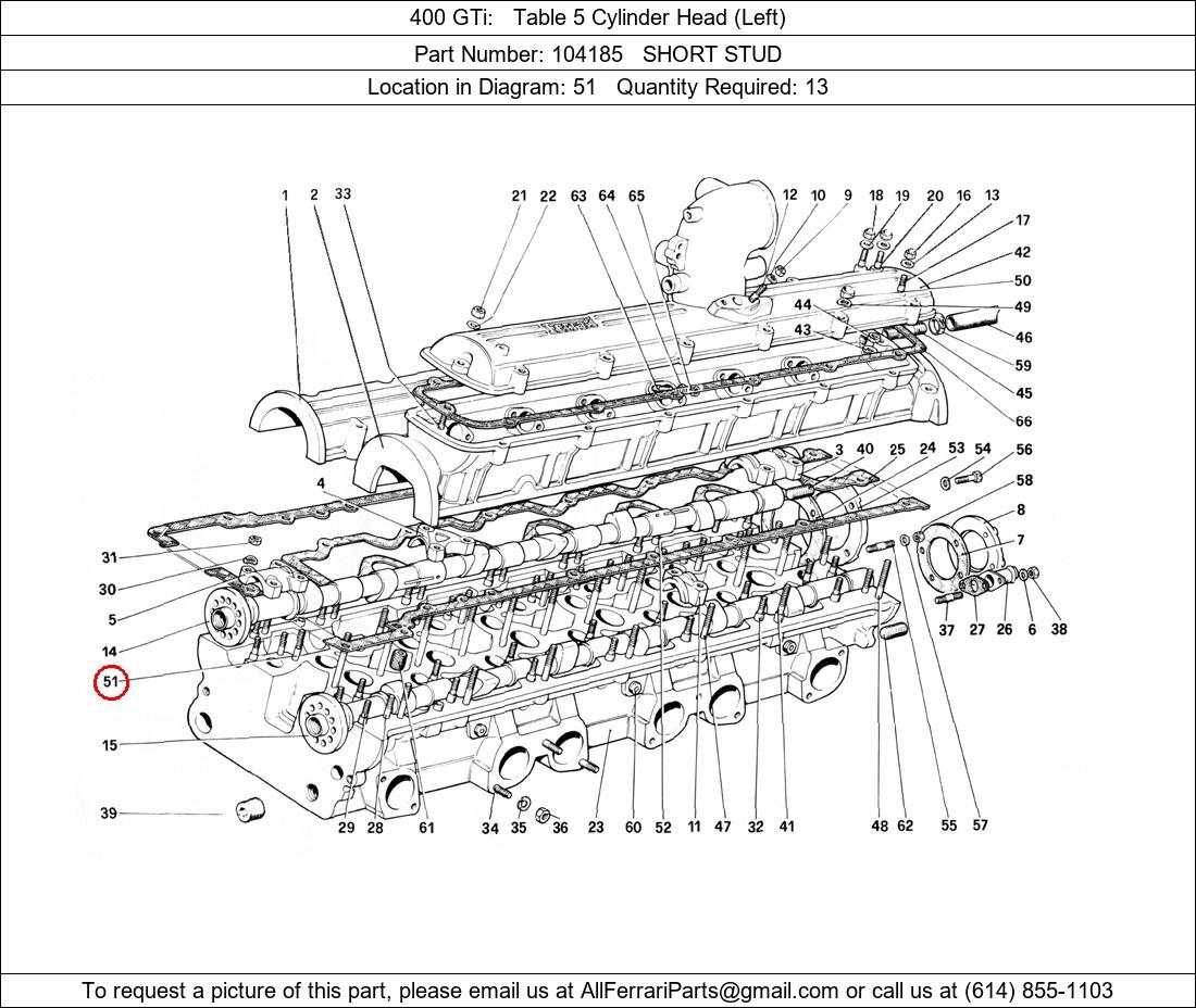 Ferrari Part 104185