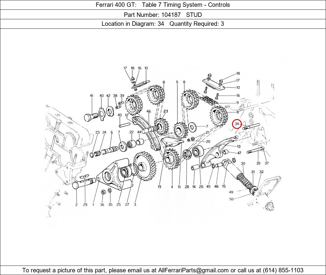 Ferrari Part 104187