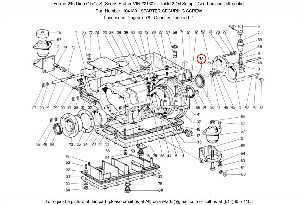 Ferrari Part 104189