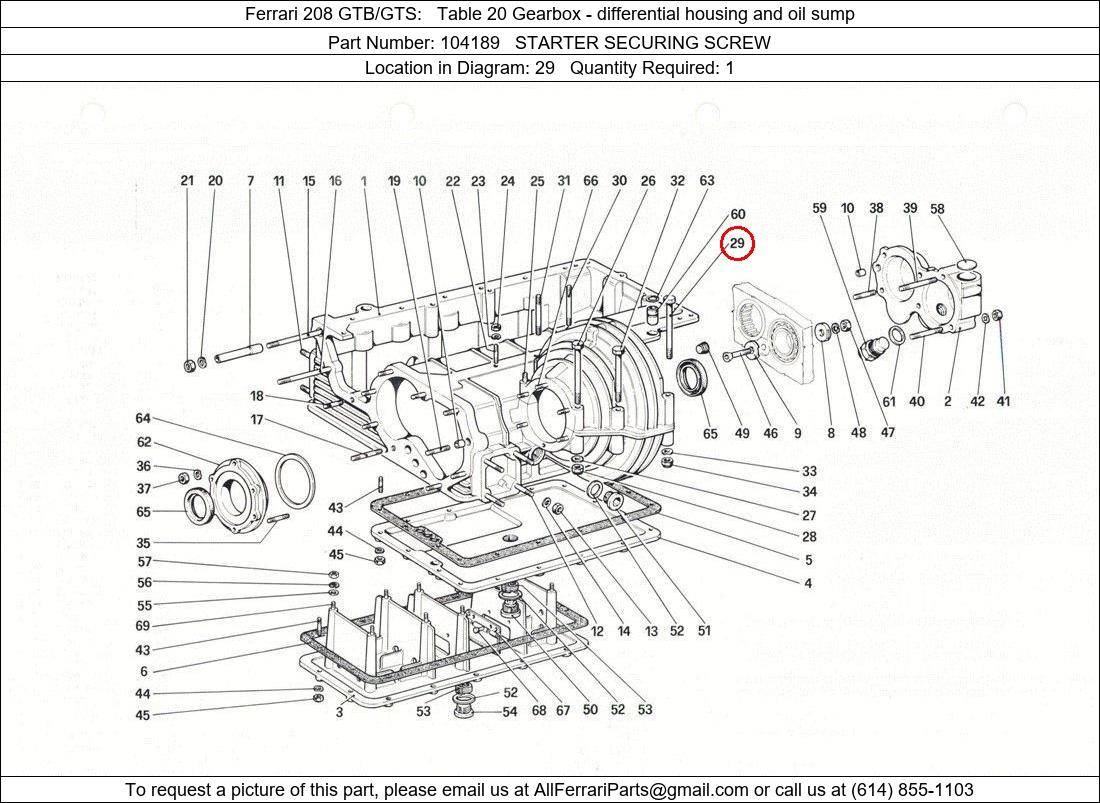 Ferrari Part 104189