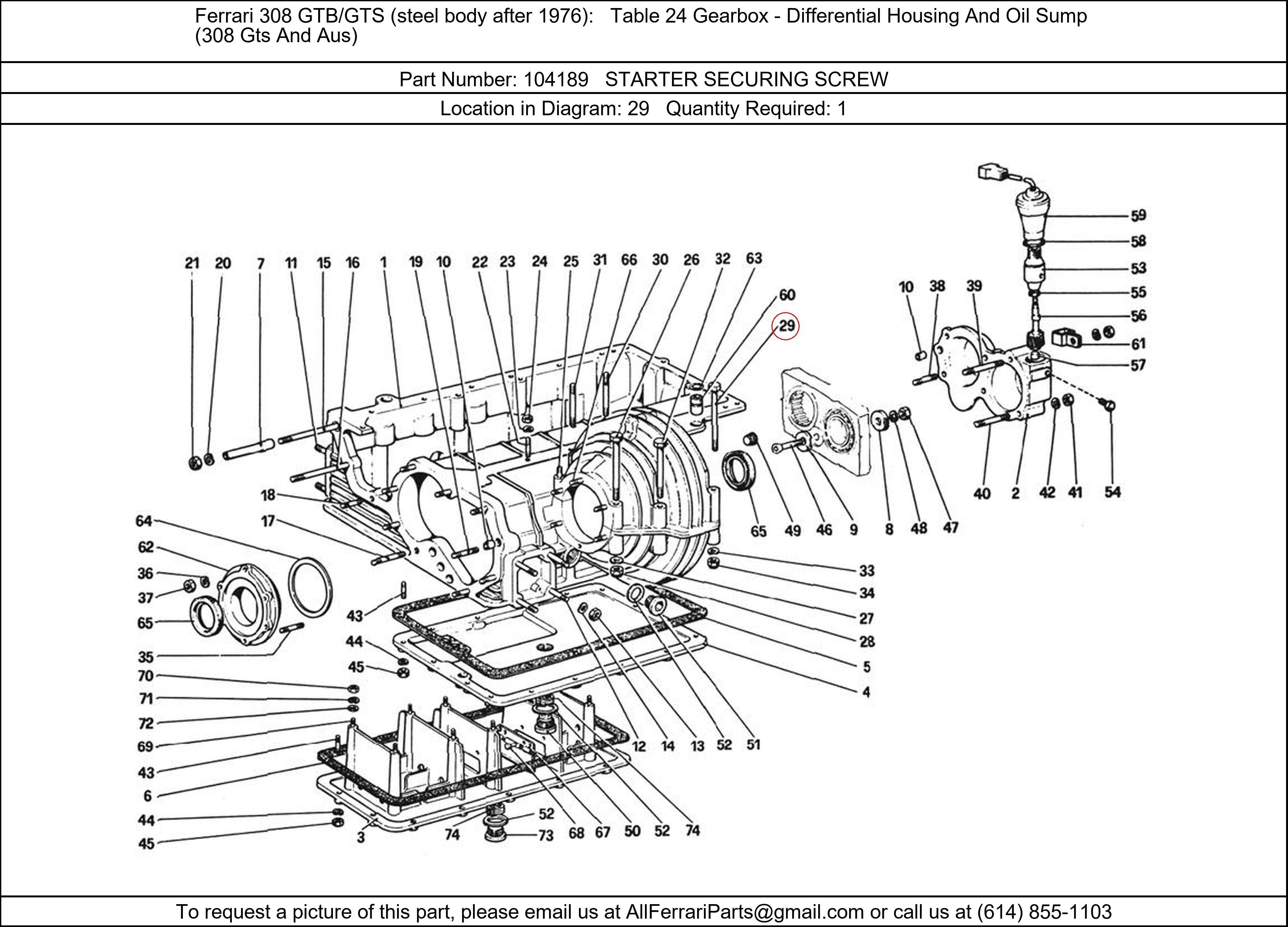 Ferrari Part 104189