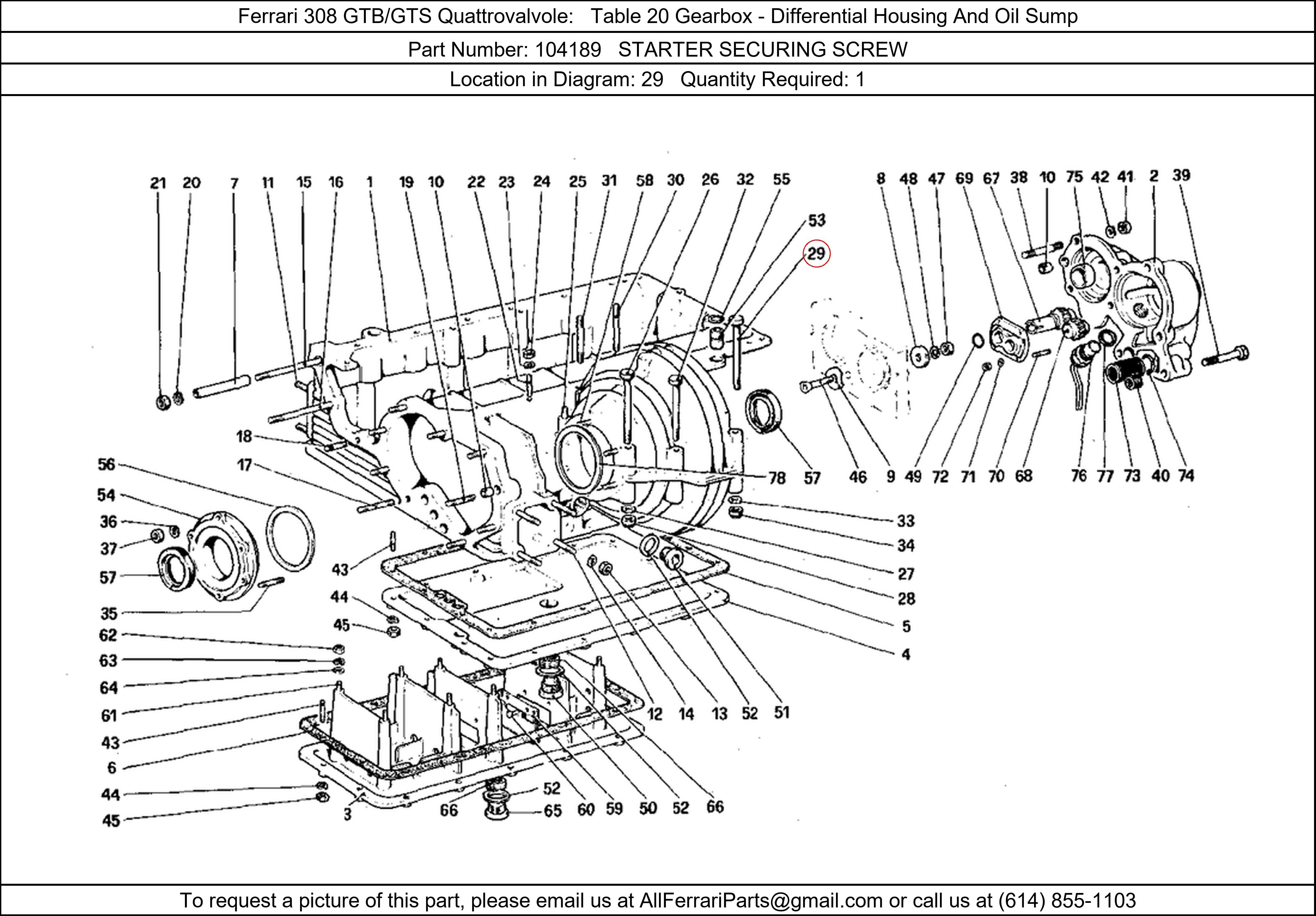 Ferrari Part 104189