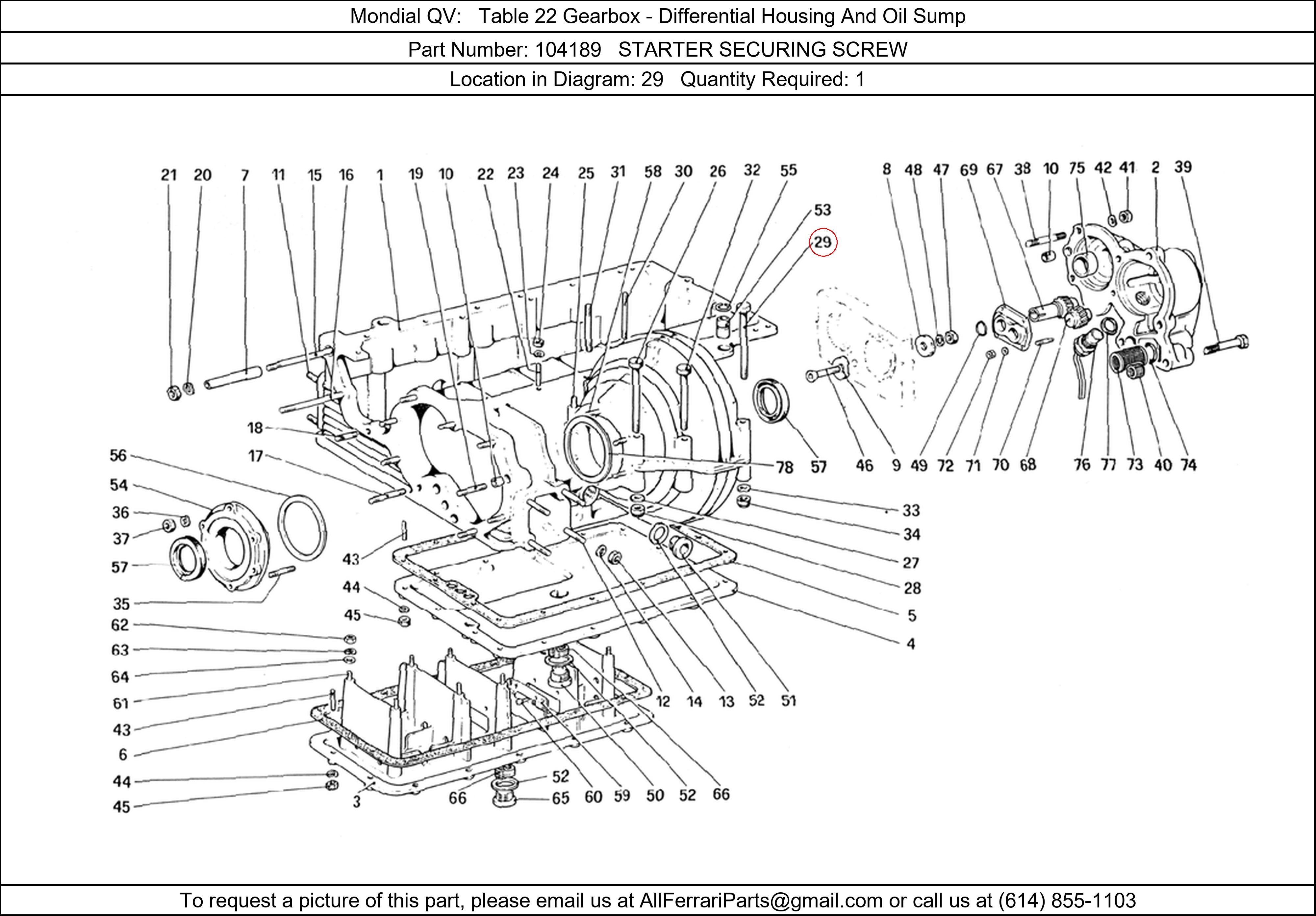 Ferrari Part 104189