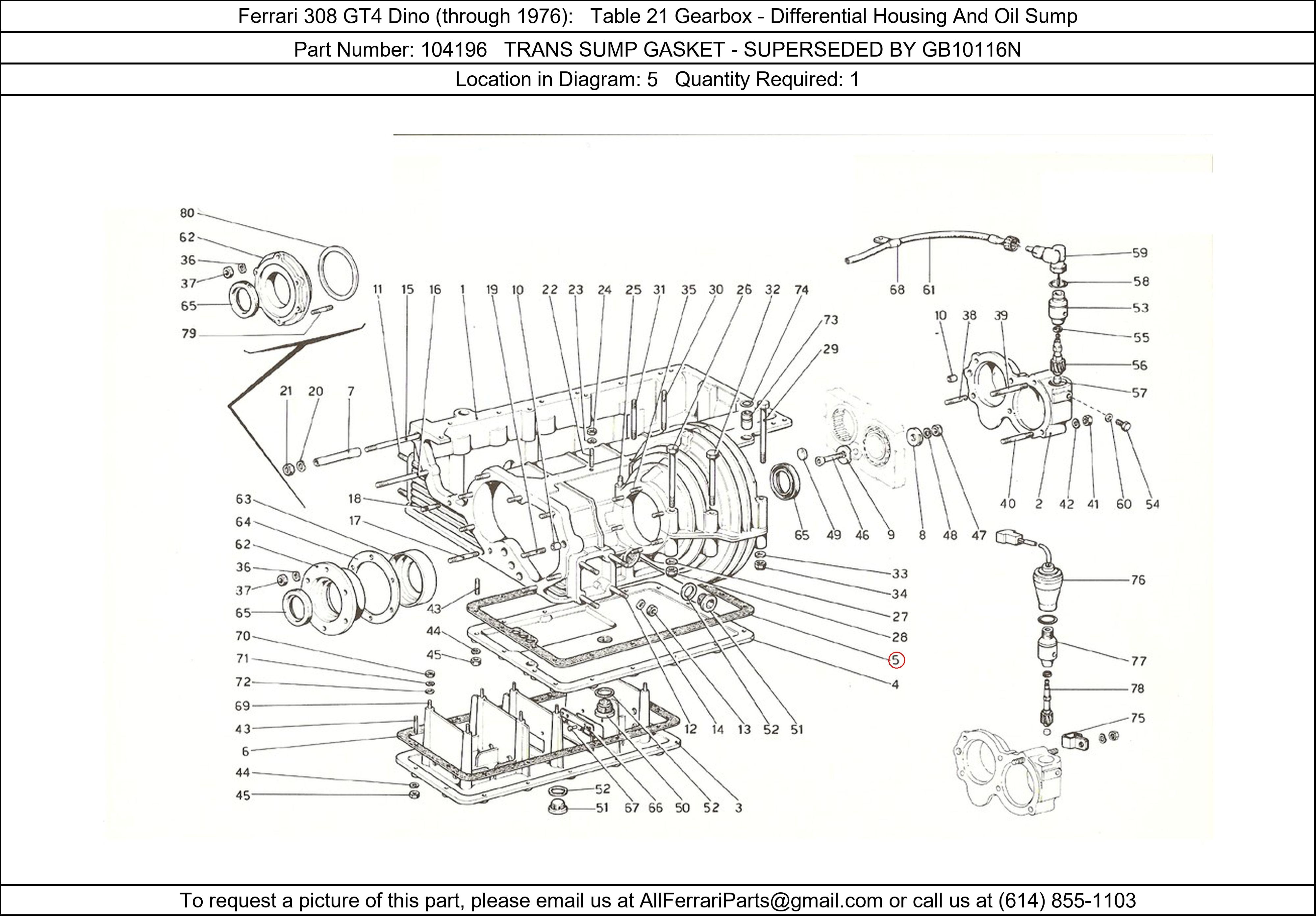 Ferrari Part 104196