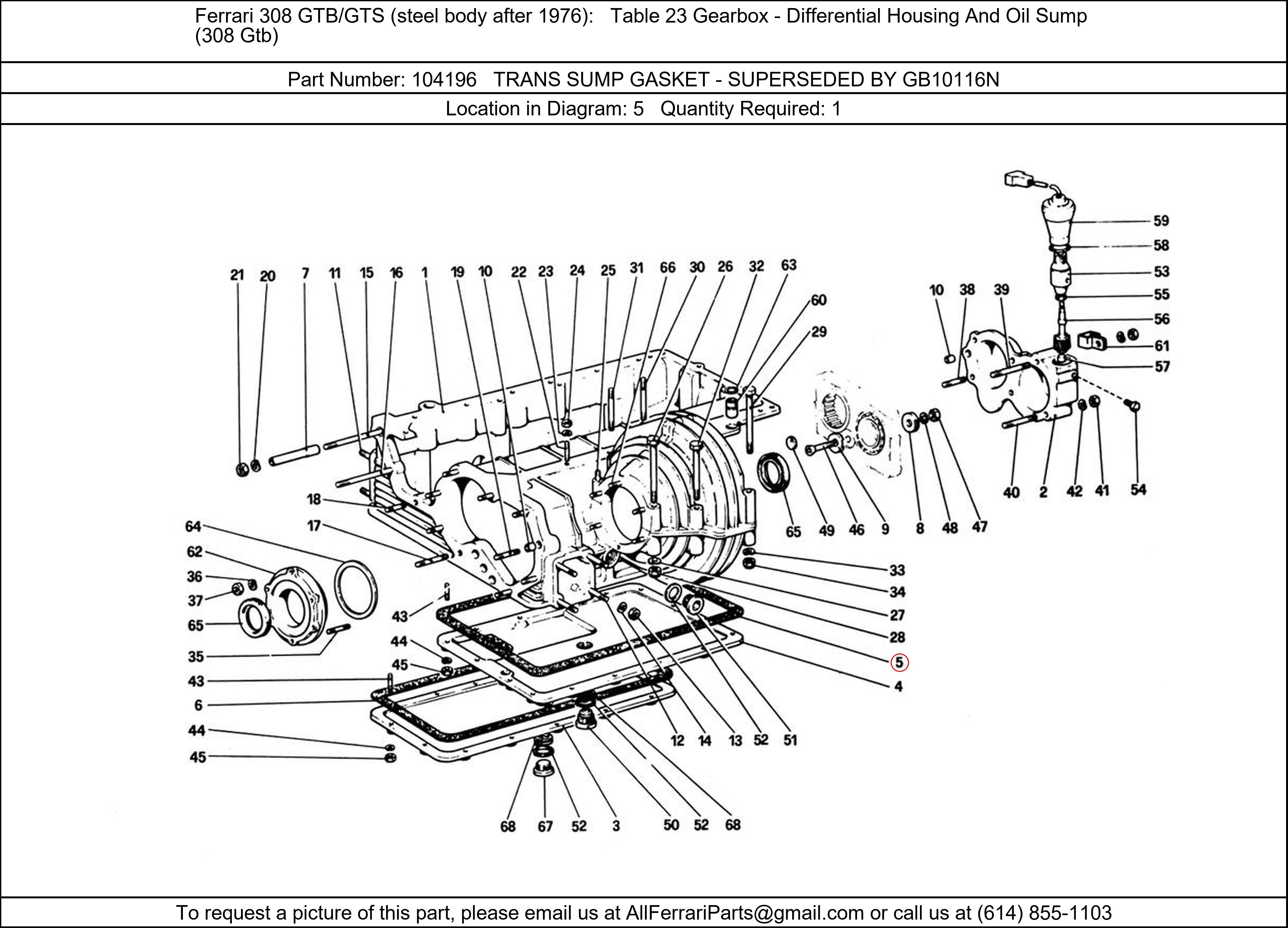 Ferrari Part 104196