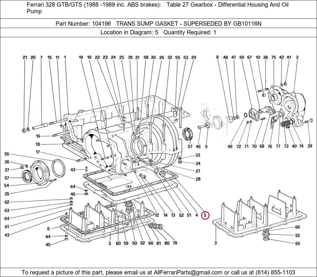 Ferrari Part 104196