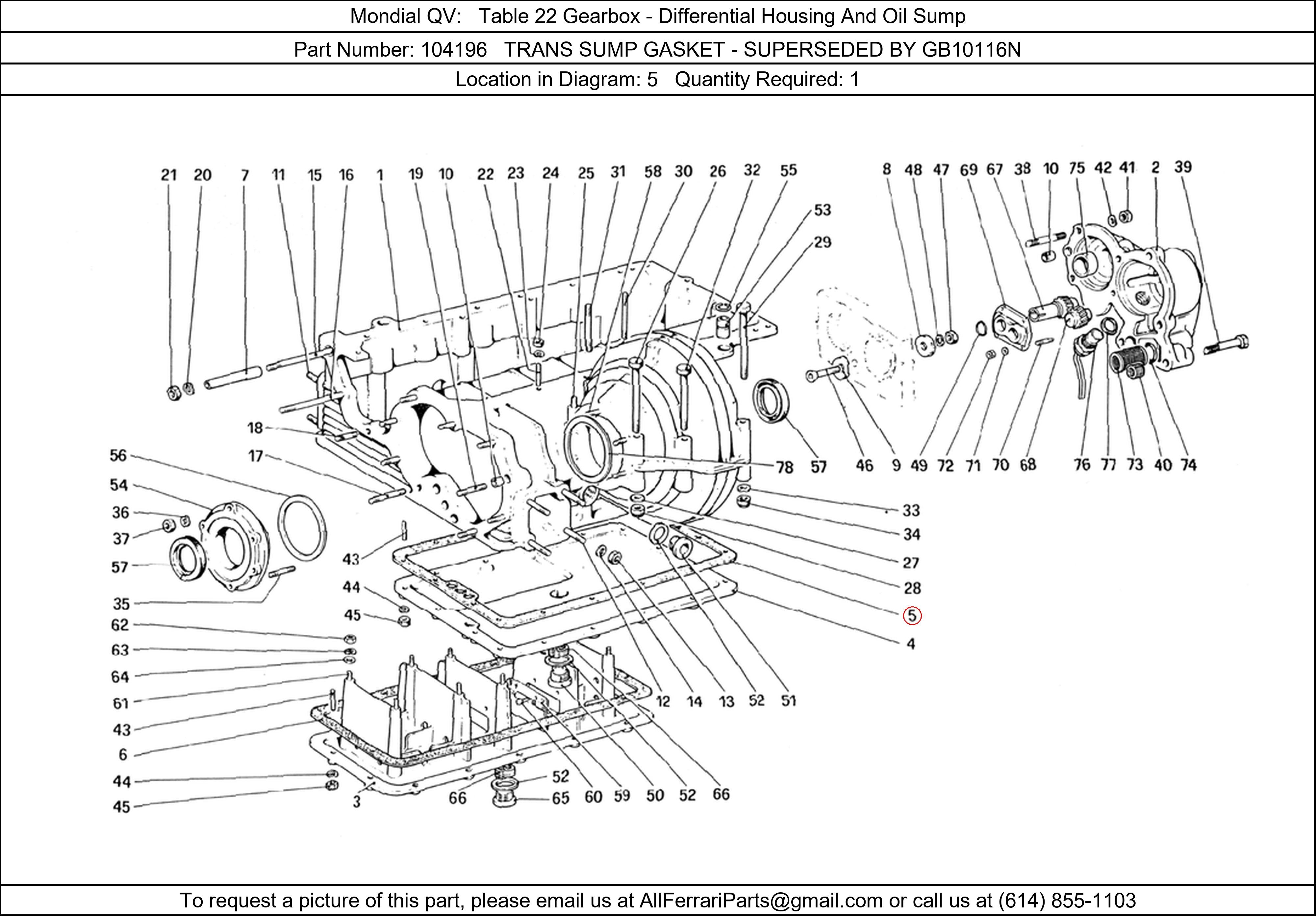 Ferrari Part 104196