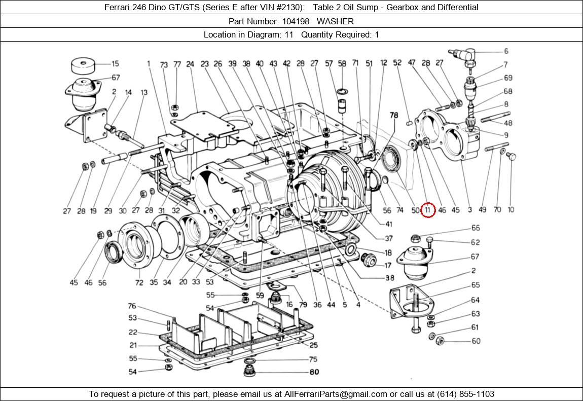 Ferrari Part 104198