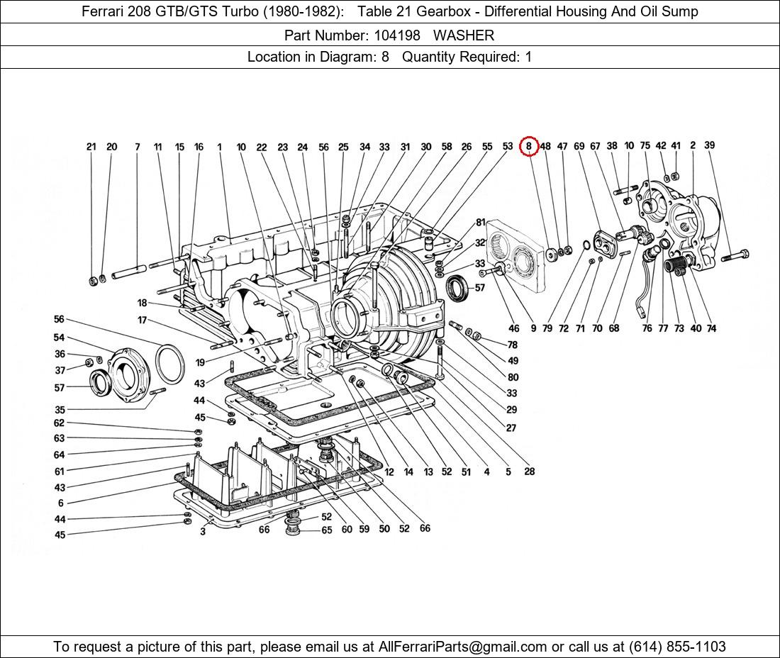 Ferrari Part 104198