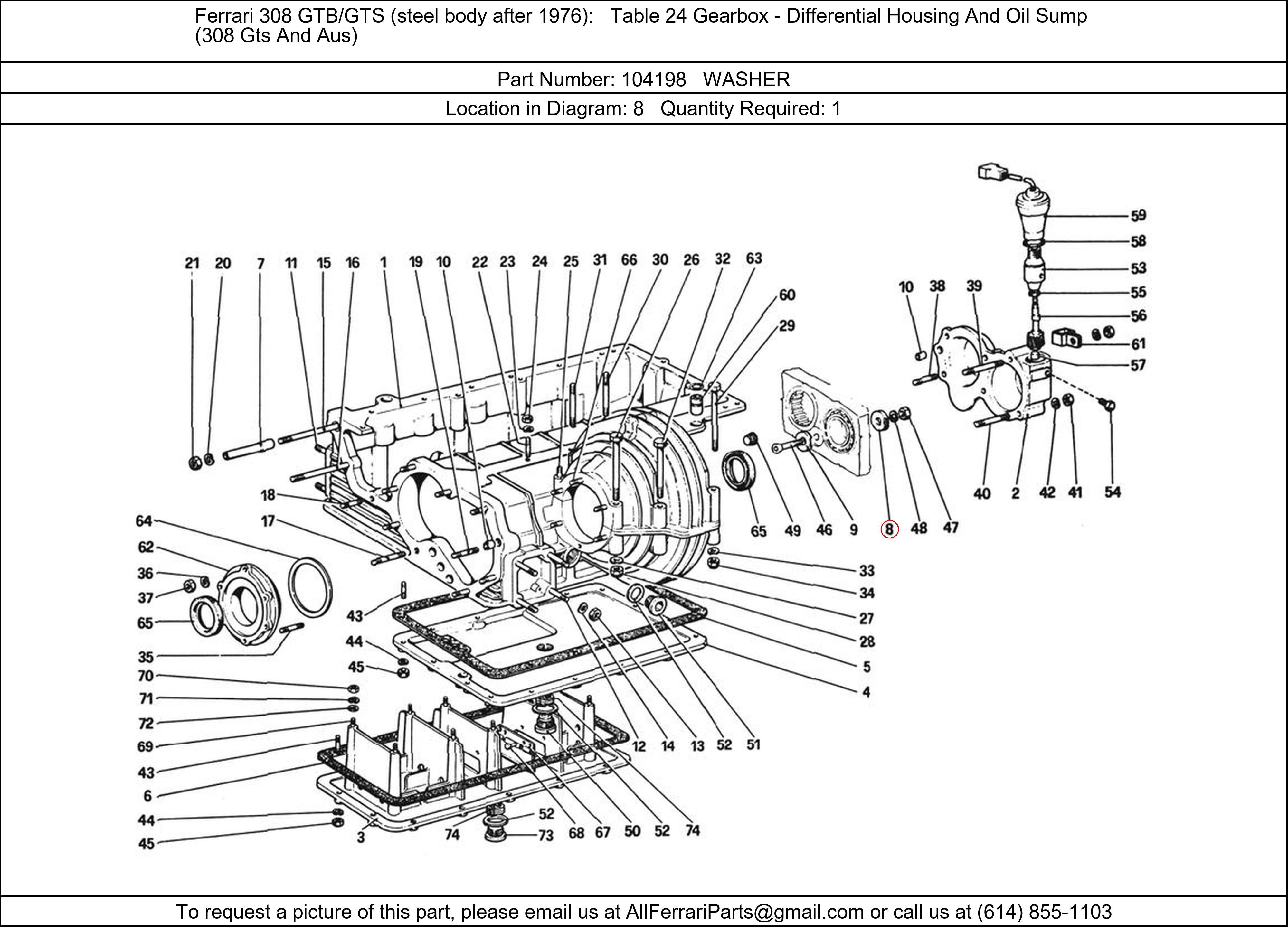 Ferrari Part 104198