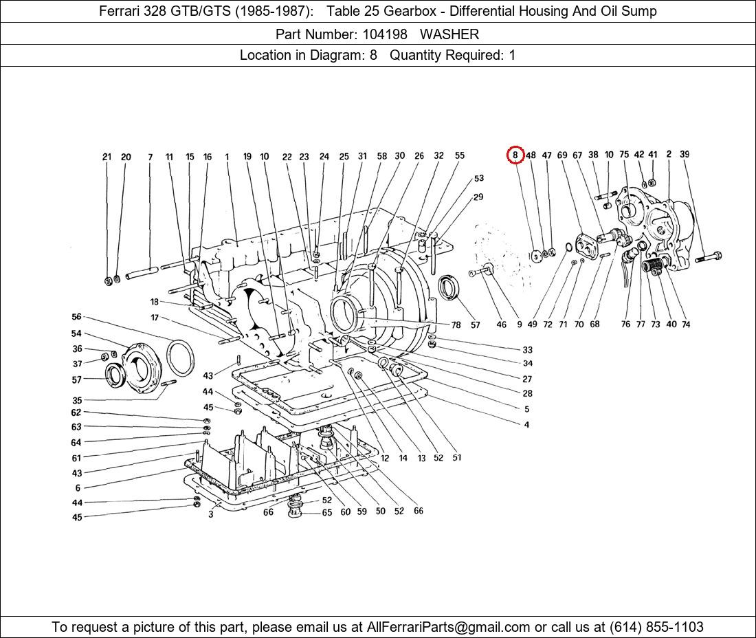 Ferrari Part 104198