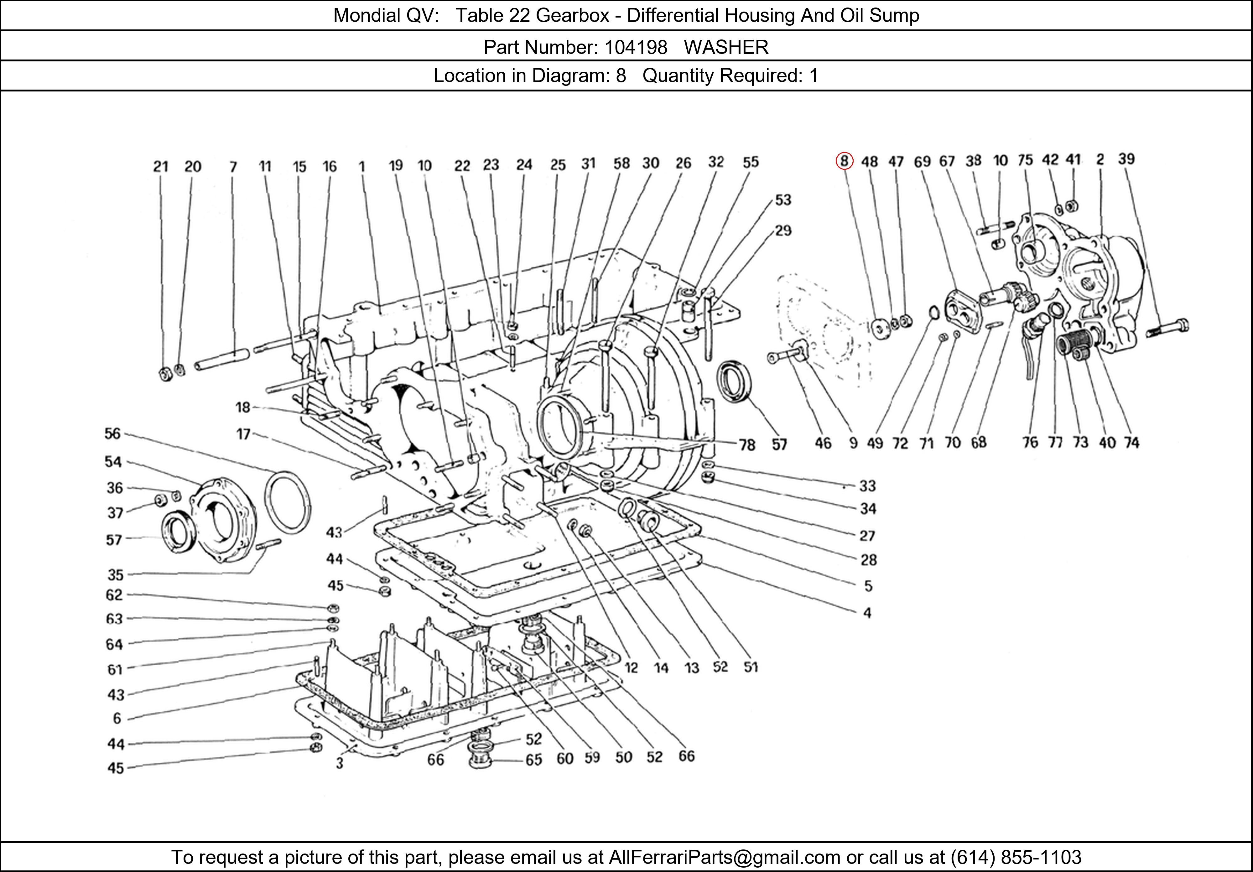 Ferrari Part 104198