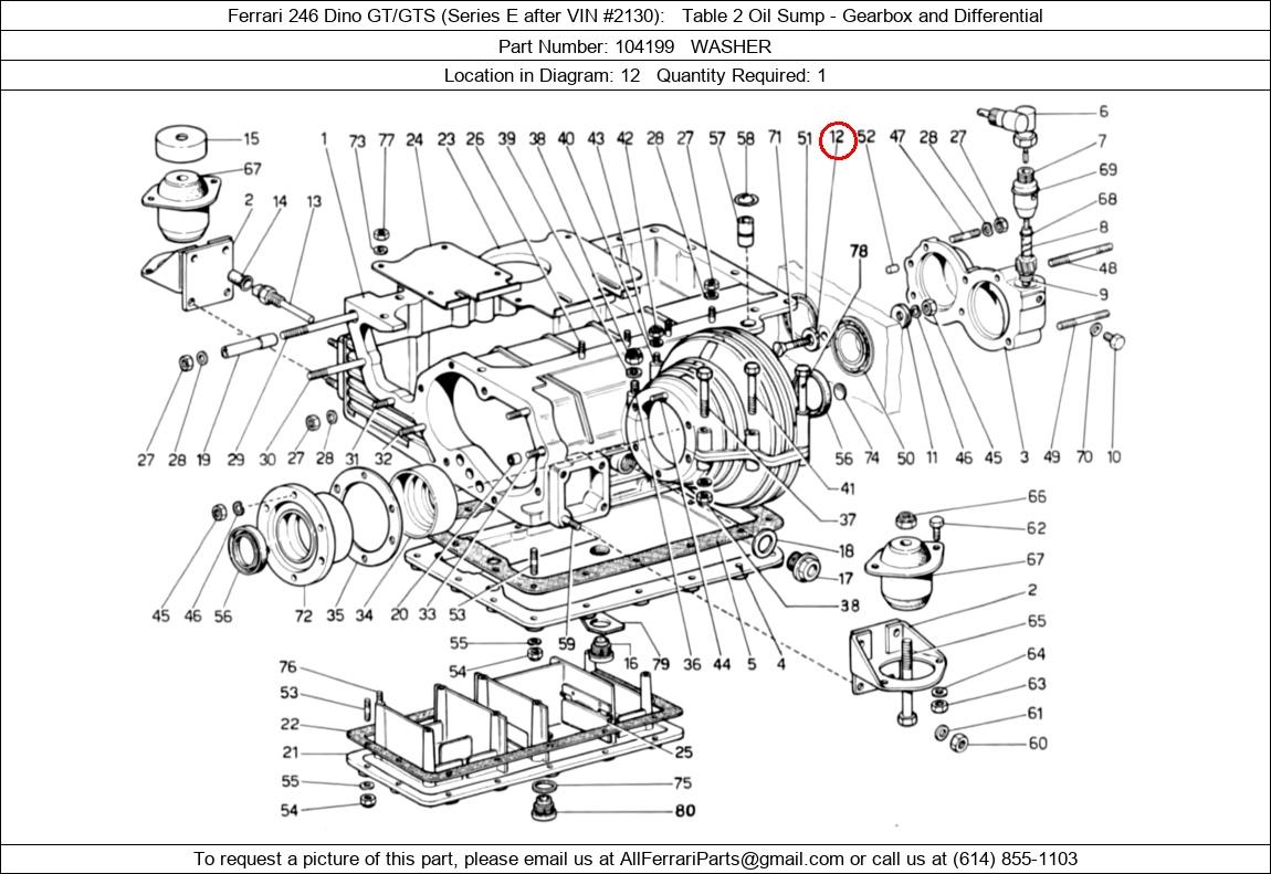 Ferrari Part 104199