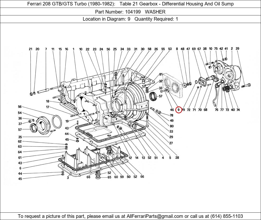 Ferrari Part 104199