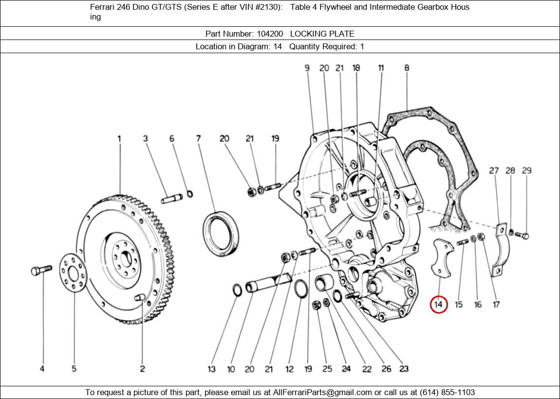 Ferrari Part 104200