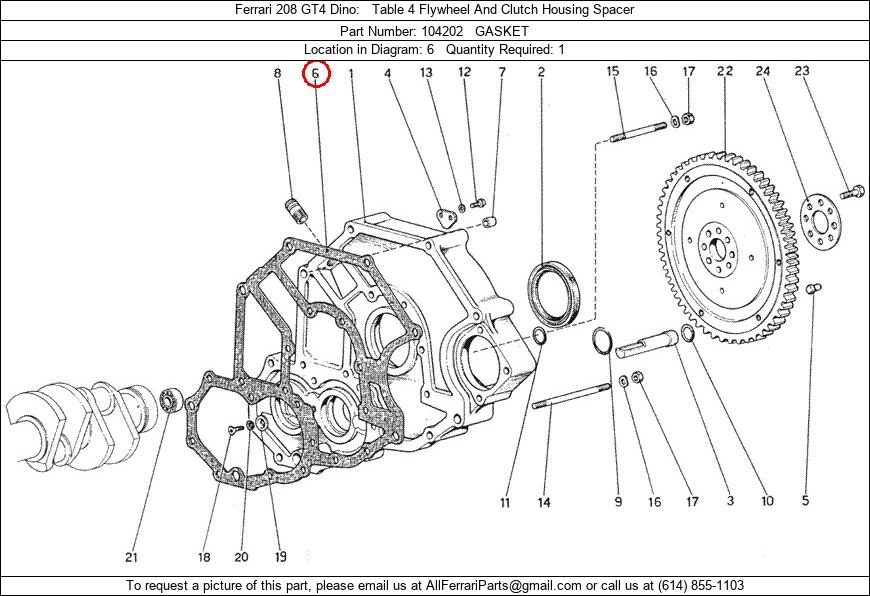 Ferrari Part 104202