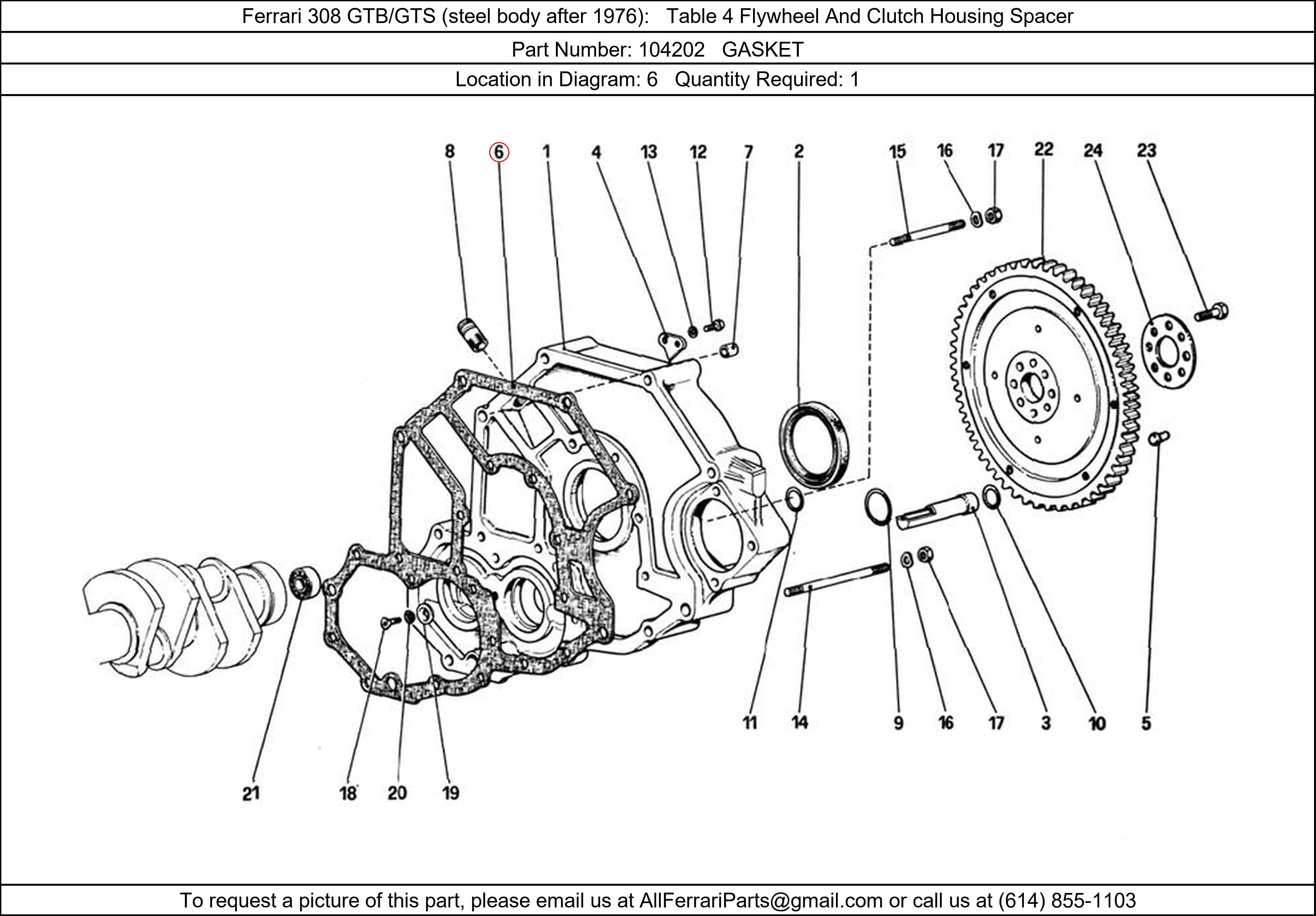 Ferrari Part 104202