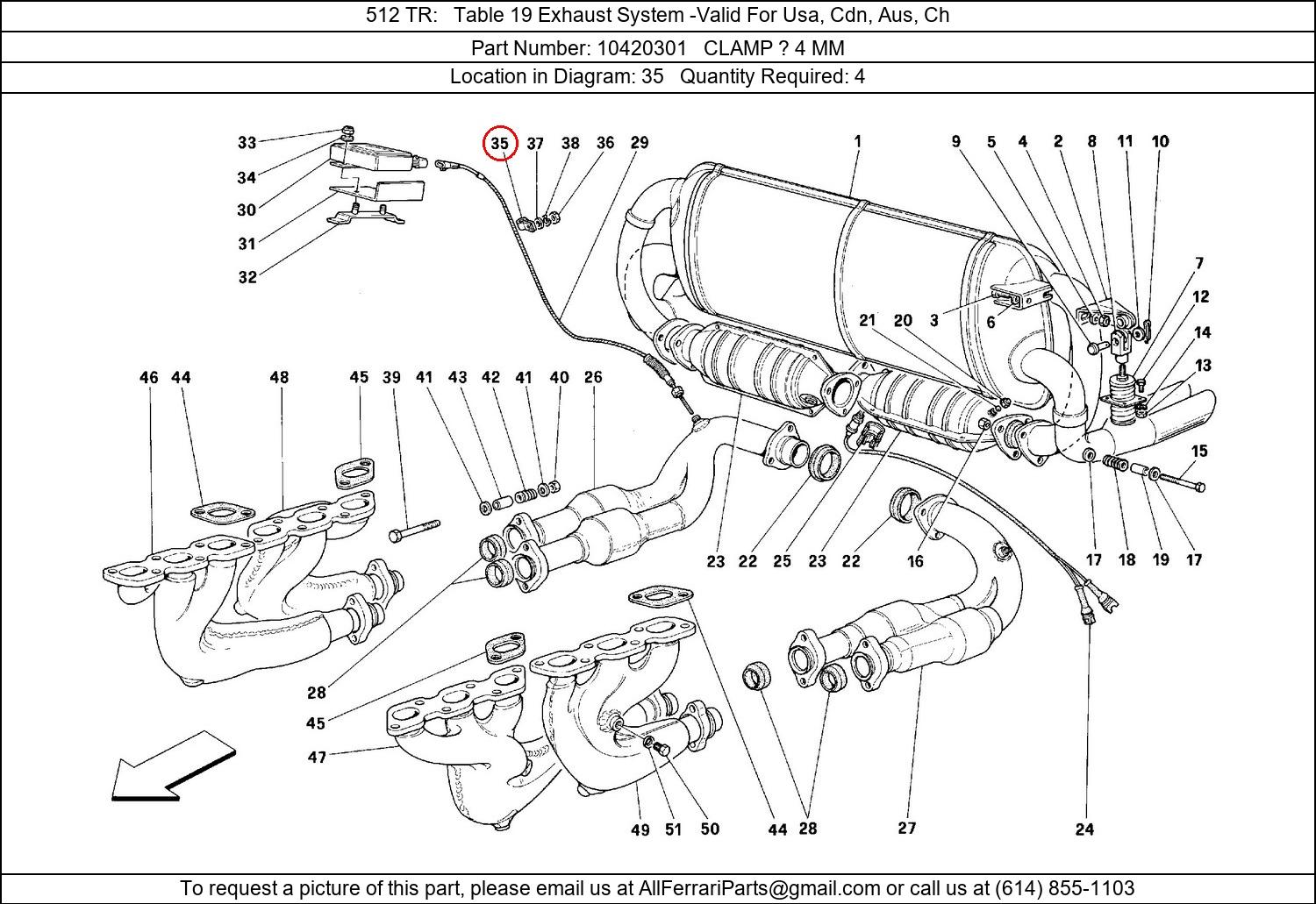 Ferrari Part 10420301