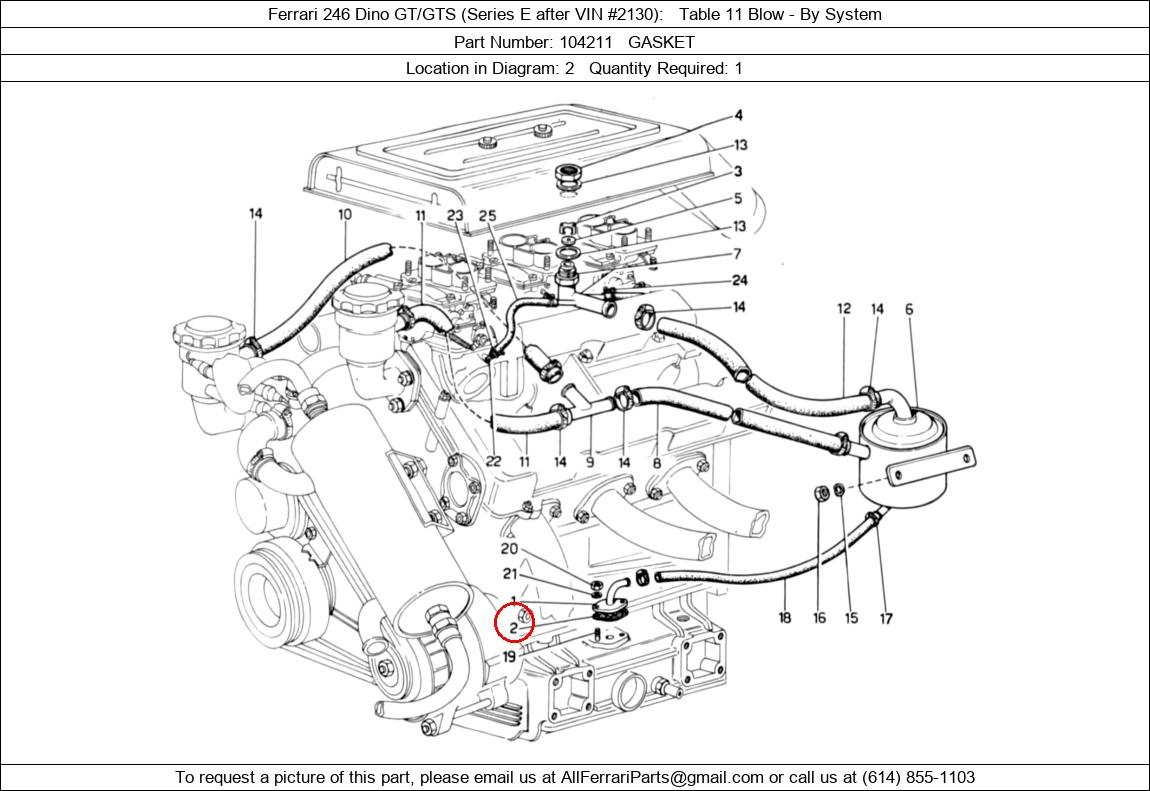 Ferrari Part 104211