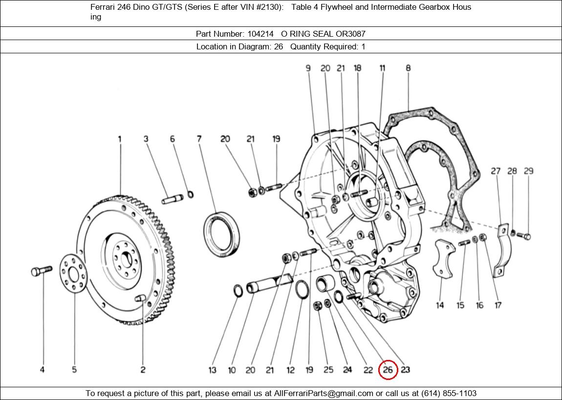 Ferrari Part 104214