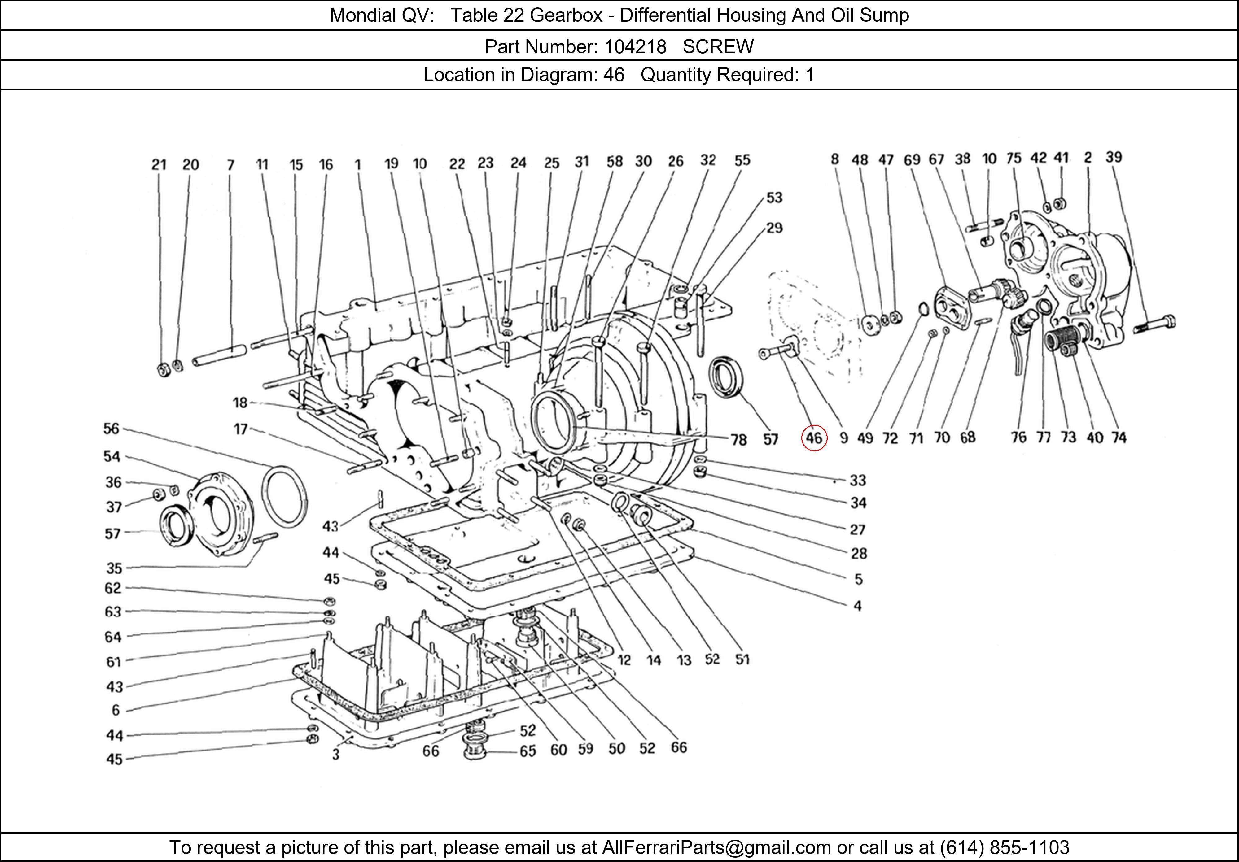 Ferrari Part 104218