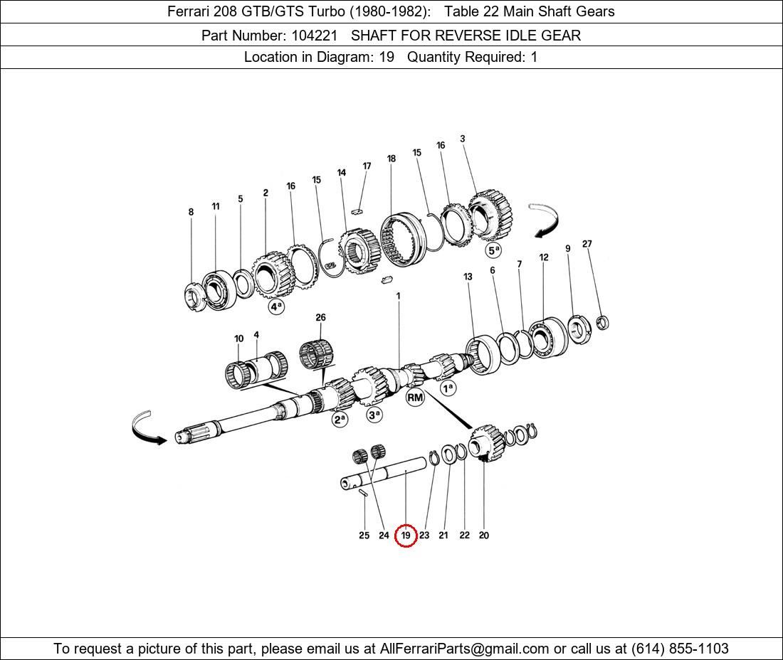 Ferrari Part 104221