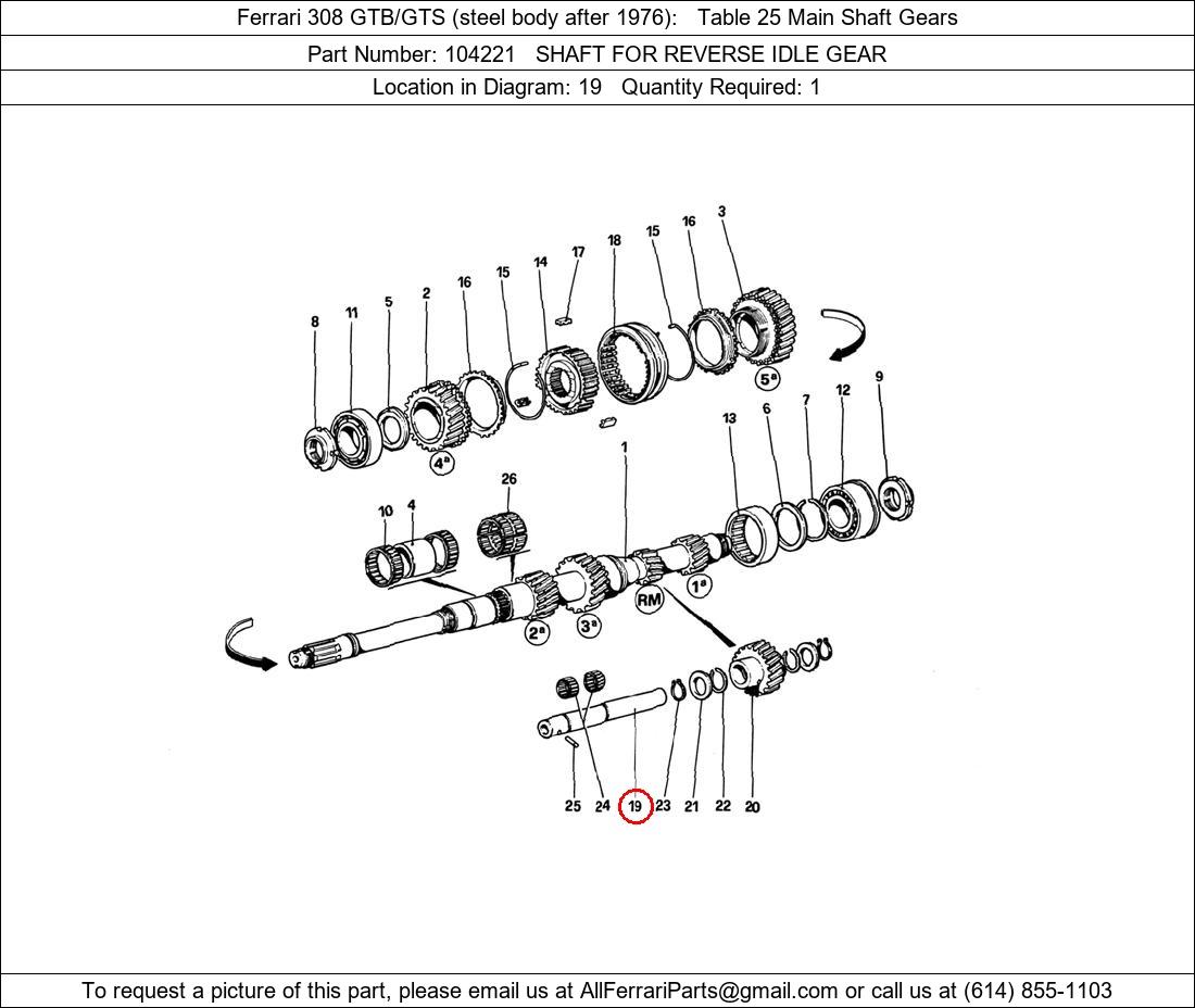 Ferrari Part 104221