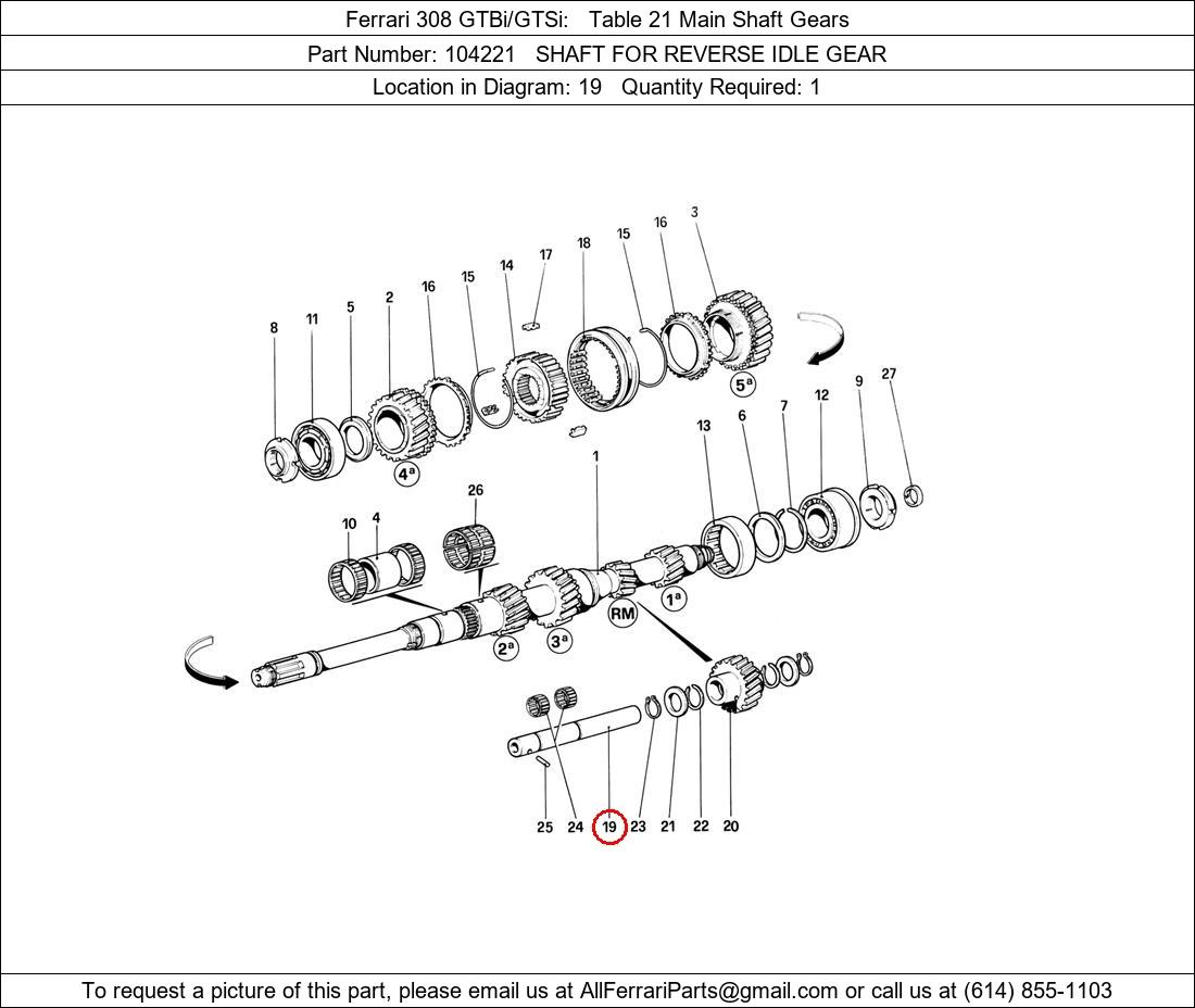 Ferrari Part 104221