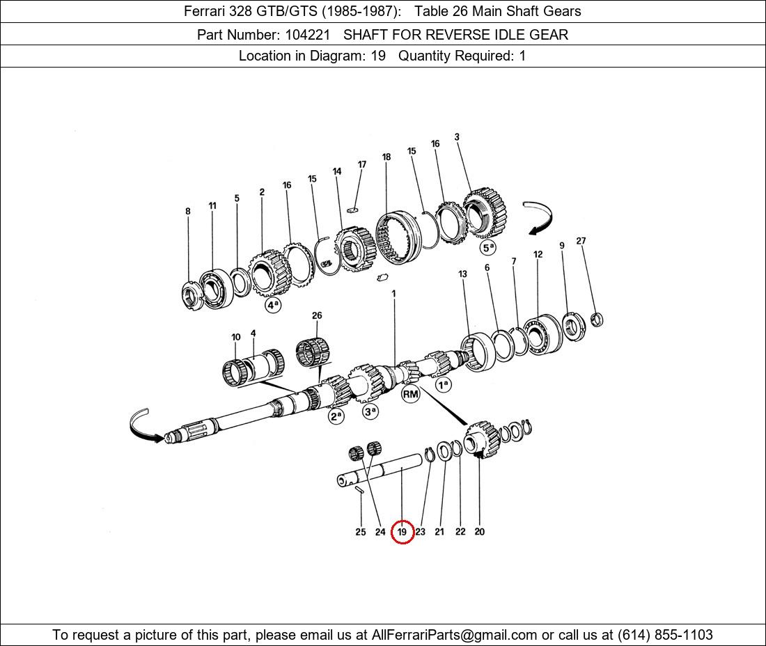 Ferrari Part 104221