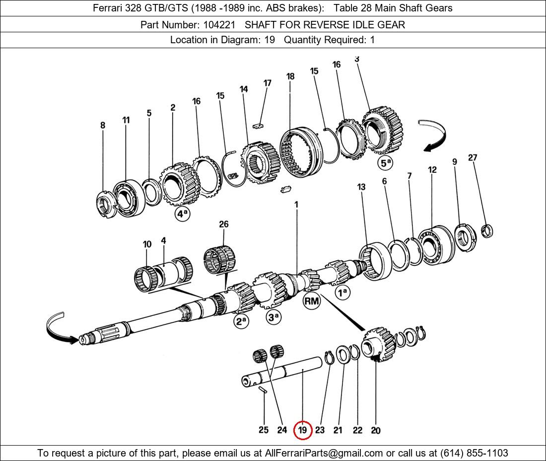 Ferrari Part 104221