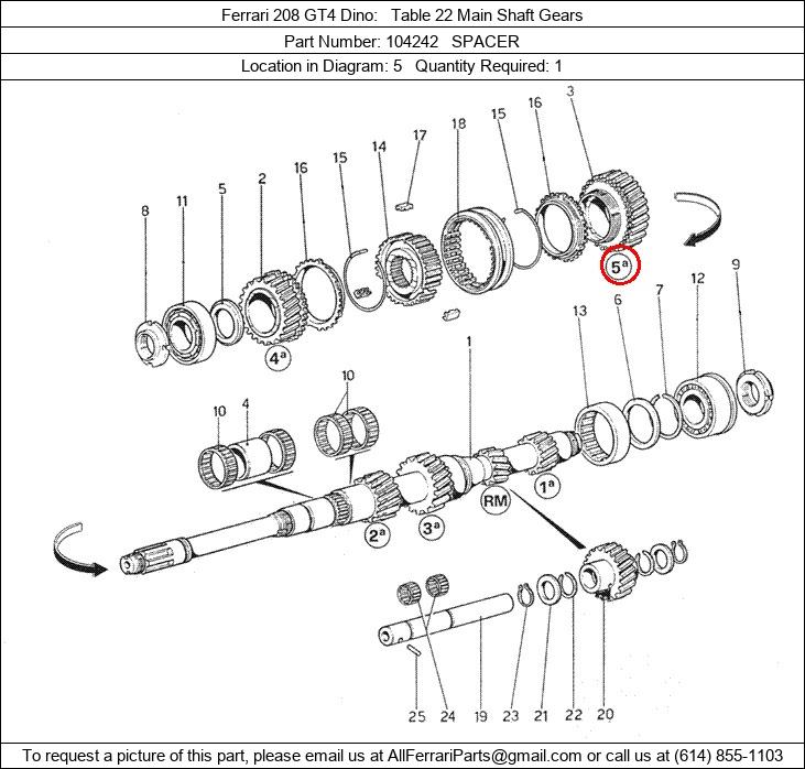 Ferrari Part 104242