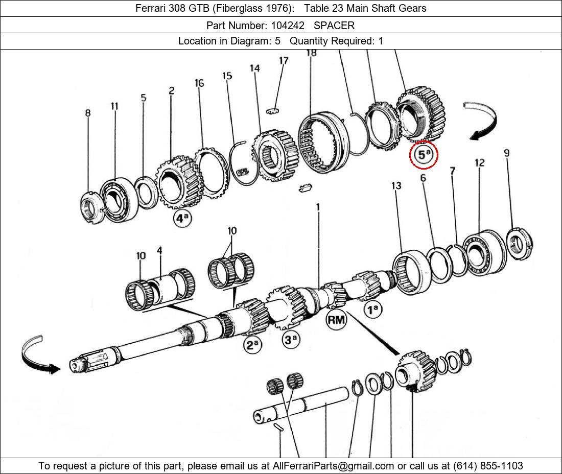 Ferrari Part 104242